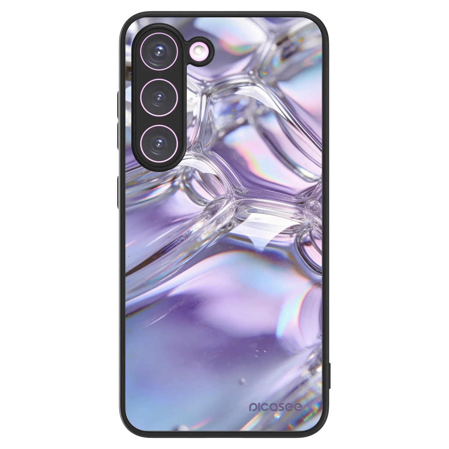 Picasee ULTIMATE CASE Samsung Galaxy S23 5G - készülékre - Iridescent bubbles