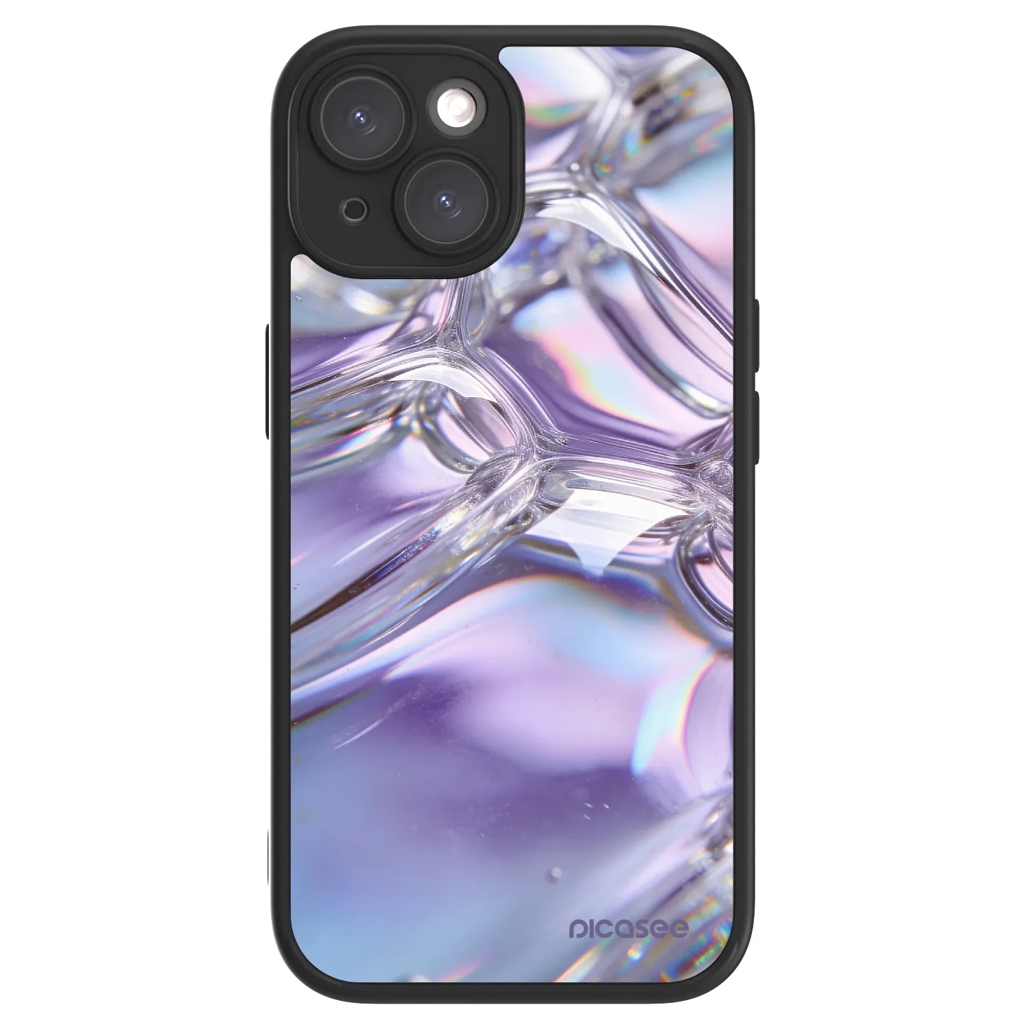 Picasee ULTIMATE CASE Apple iPhone 15 - készülékre - Iridescent bubbles