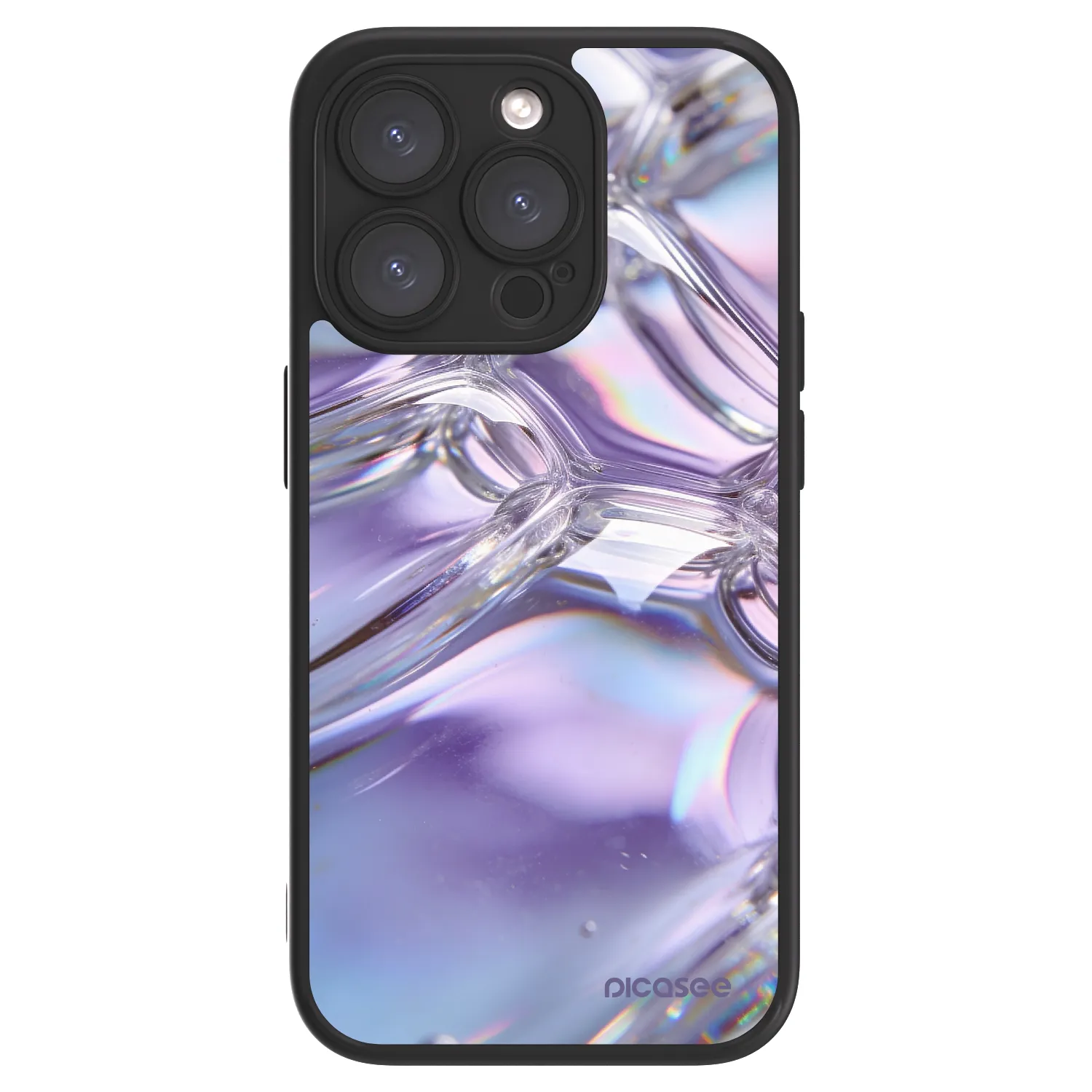 Picasee ULTIMATE CASE Apple iPhone 15 Pro - készülékre - Iridescent bubbles