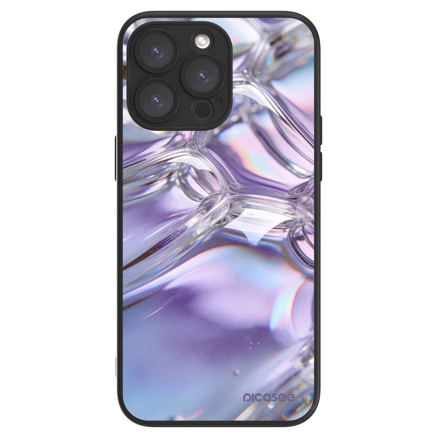 Picasee ULTIMATE CASE Apple iPhone 15 Pro Max - készülékre - Iridescent bubbles