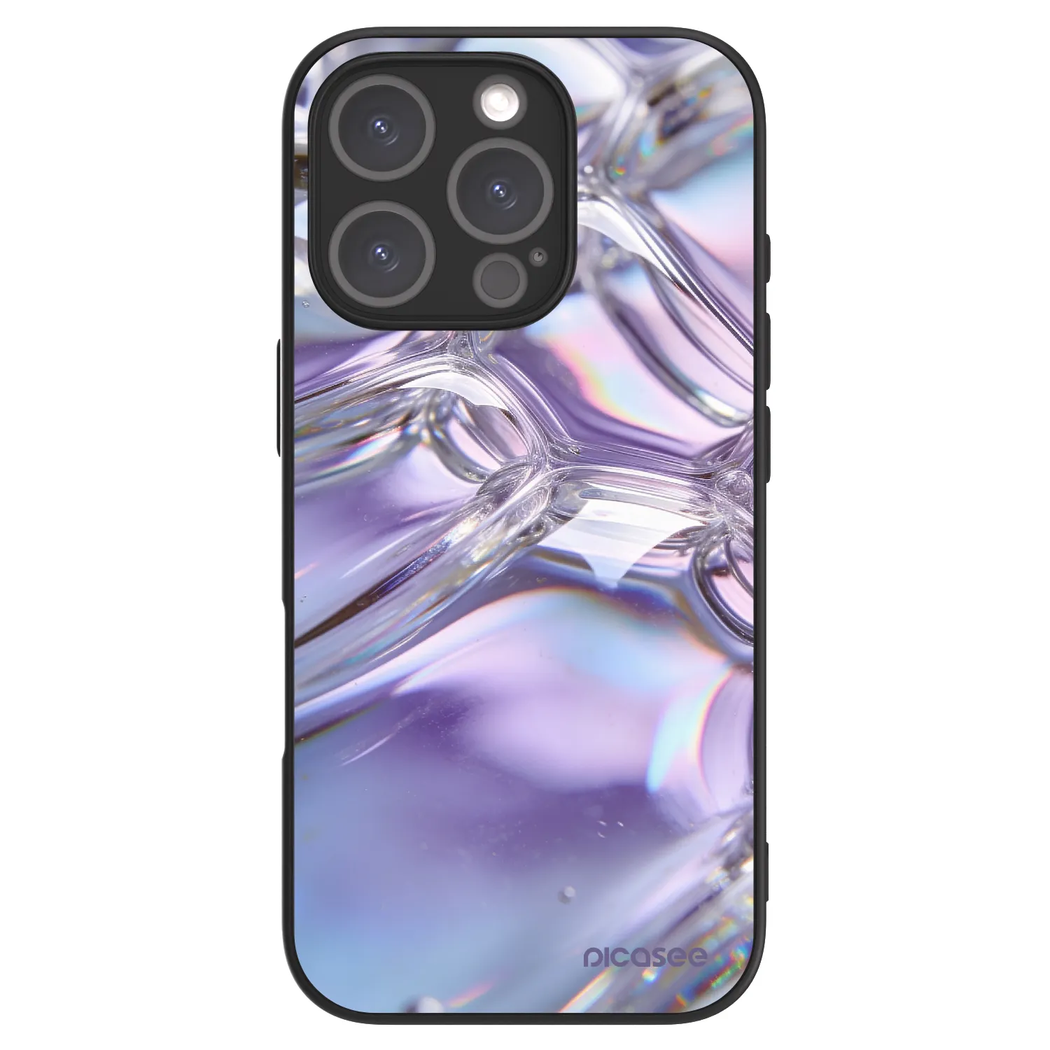 Picasee ULTIMATE CASE MagSafe Apple iPhone 16 Pro - készülékre - Iridescent bubbles