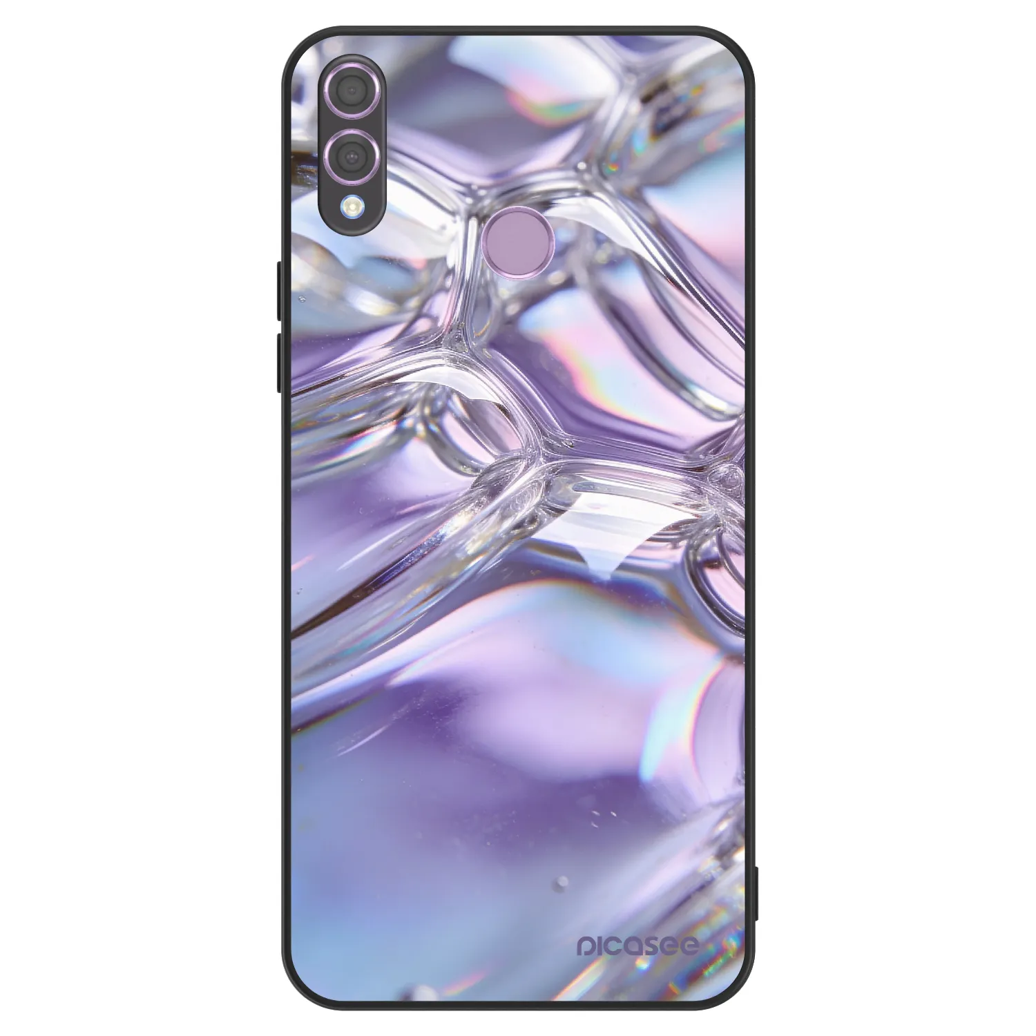 Picasee ULTIMATE CASE Honor 8X - készülékre - Iridescent bubbles