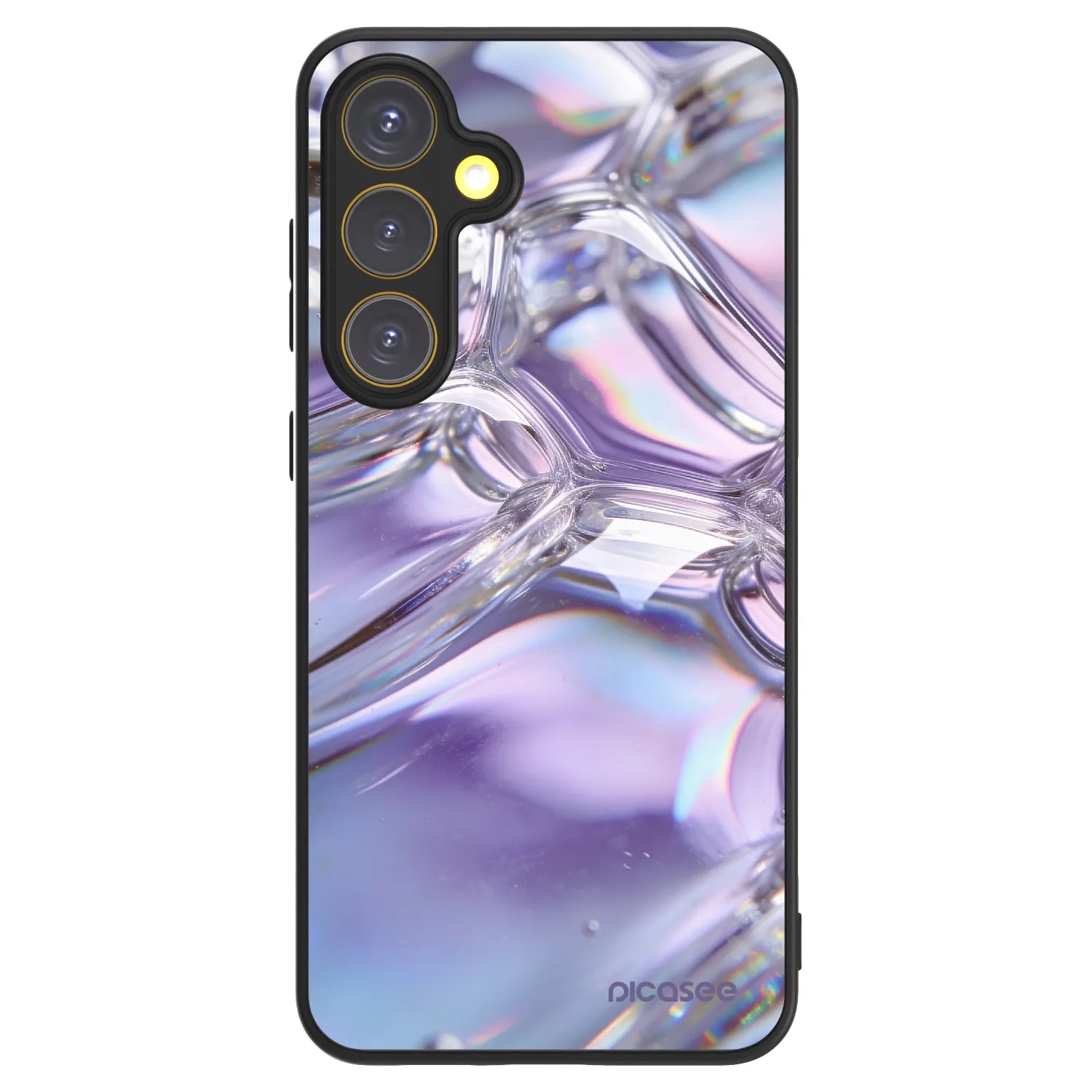 Picasee ULTIMATE CASE Samsung Galaxy S24 FE S721B - készülékre - Iridescent bubbles