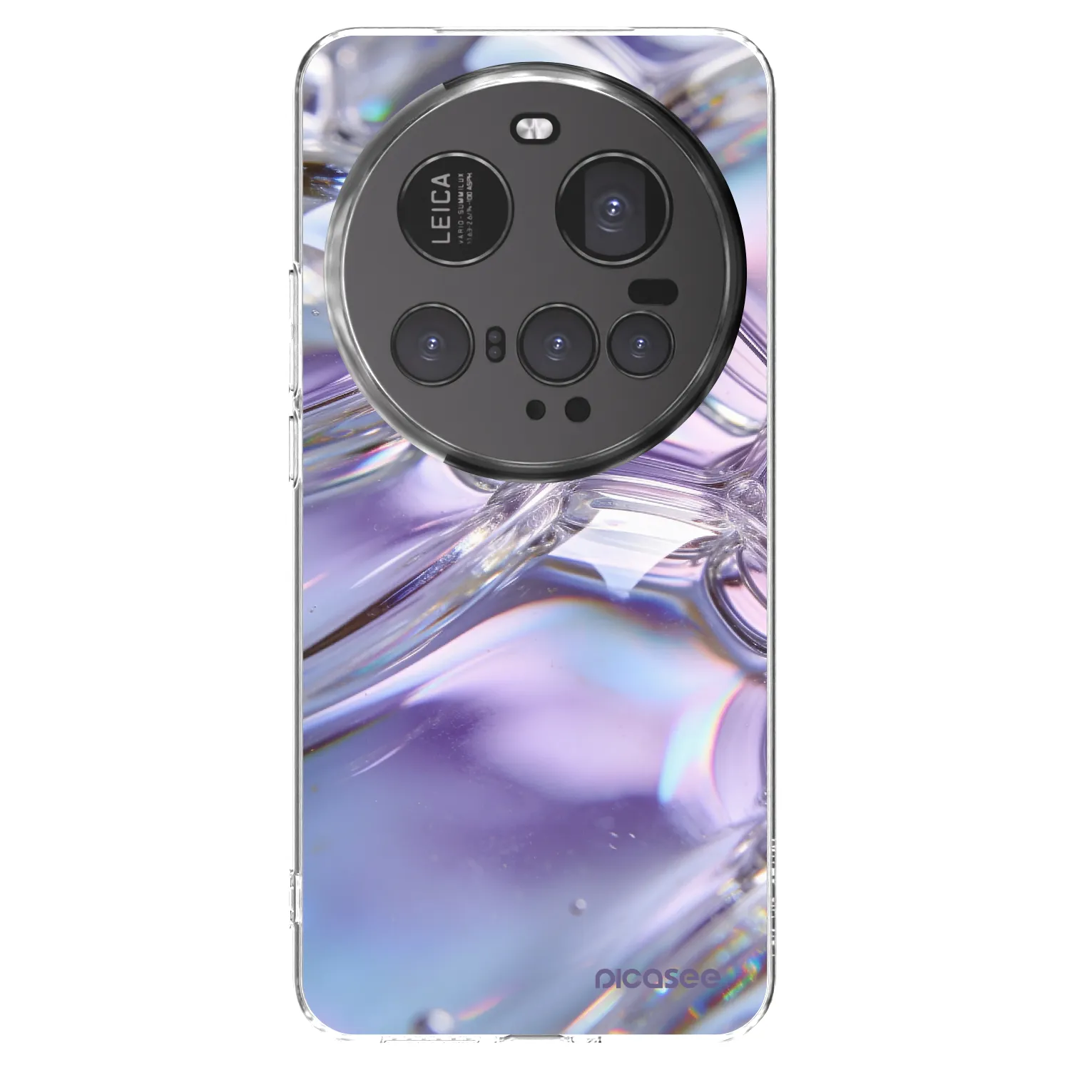 Picasee átlátszó szilikon tok az alábbi mobiltelefonokra Xiaomi 15 Ultra - Iridescent bubbles