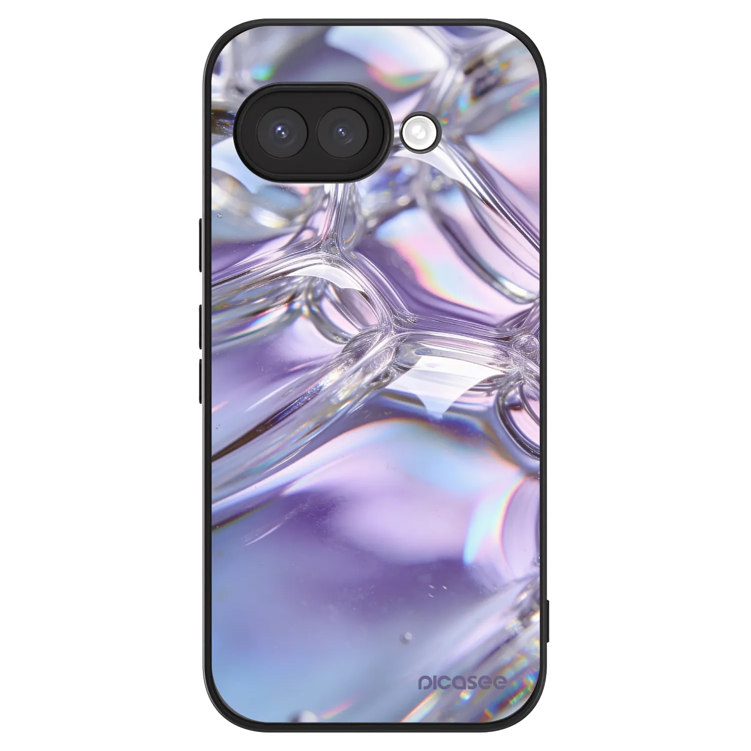 Picasee ULTIMATE CASE Google Pixel 9a - készülékre - Iridescent bubbles