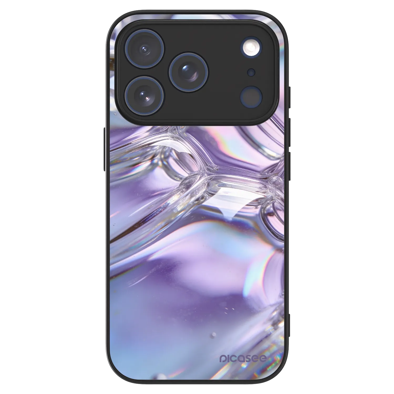Picasee ULTIMATE CASE Apple iPhone 17 Pro - készülékre - Iridescent bubbles