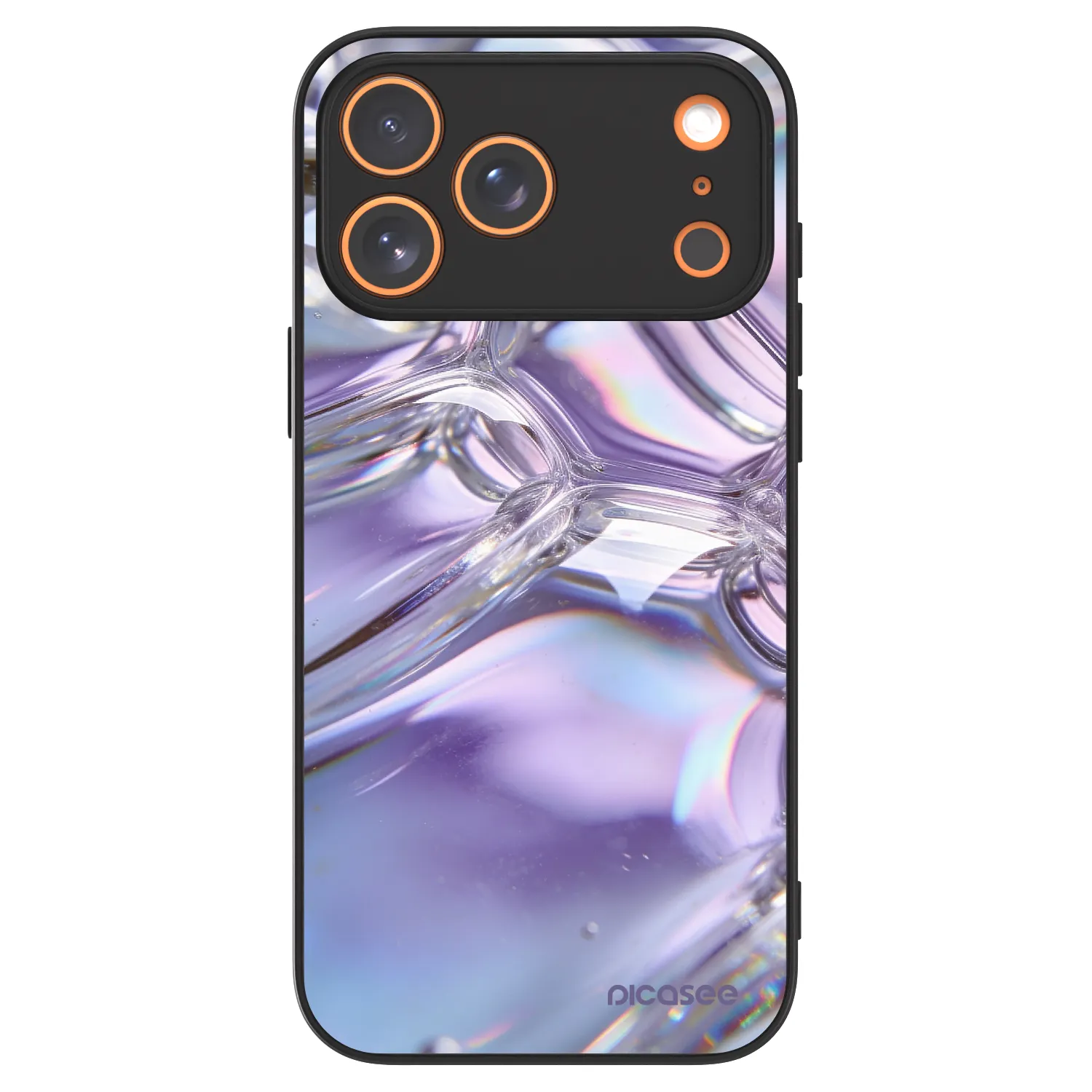 Picasee ULTIMATE CASE Apple iPhone 17 Pro Max - készülékre - Iridescent bubbles