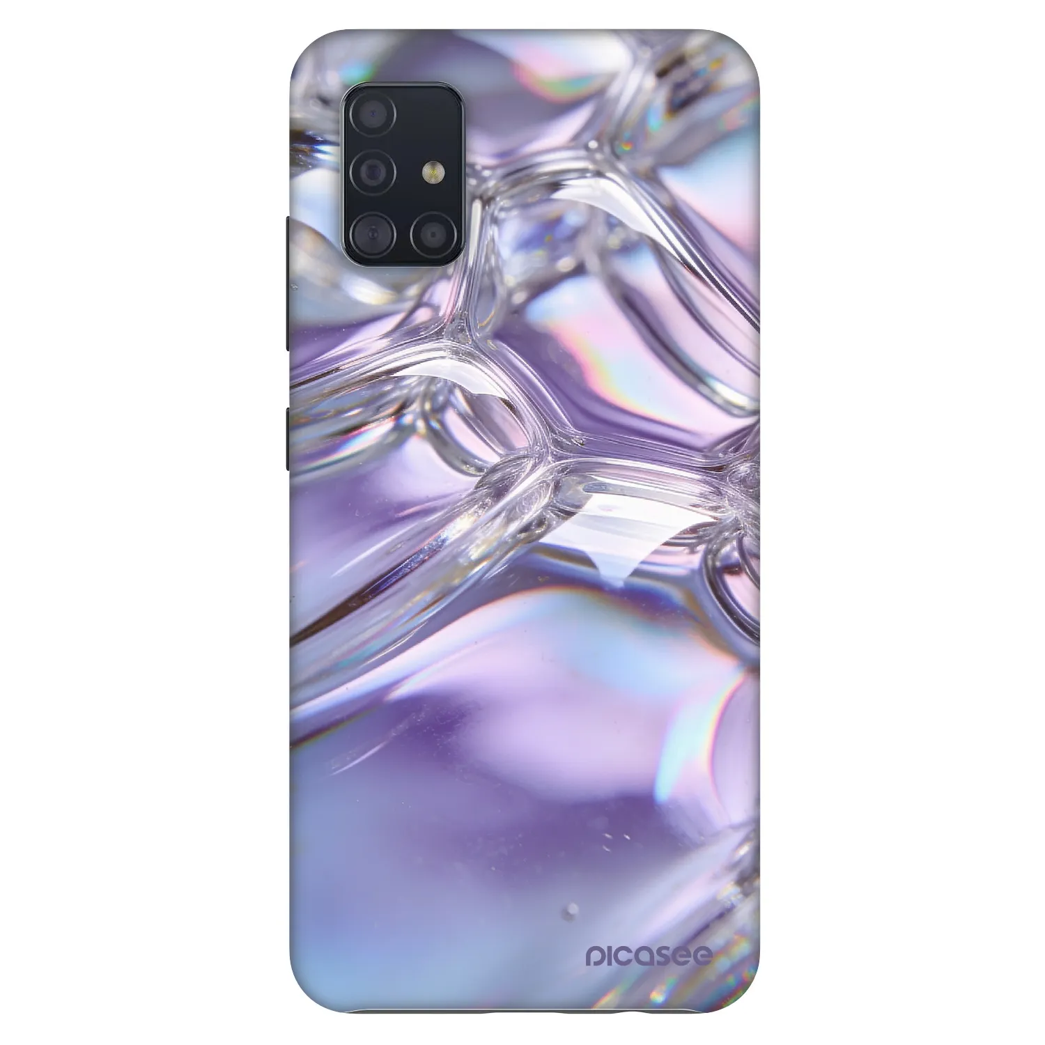 Picasee Fashion Case Samsung Galaxy A51 A515F - Iridescent bubbles