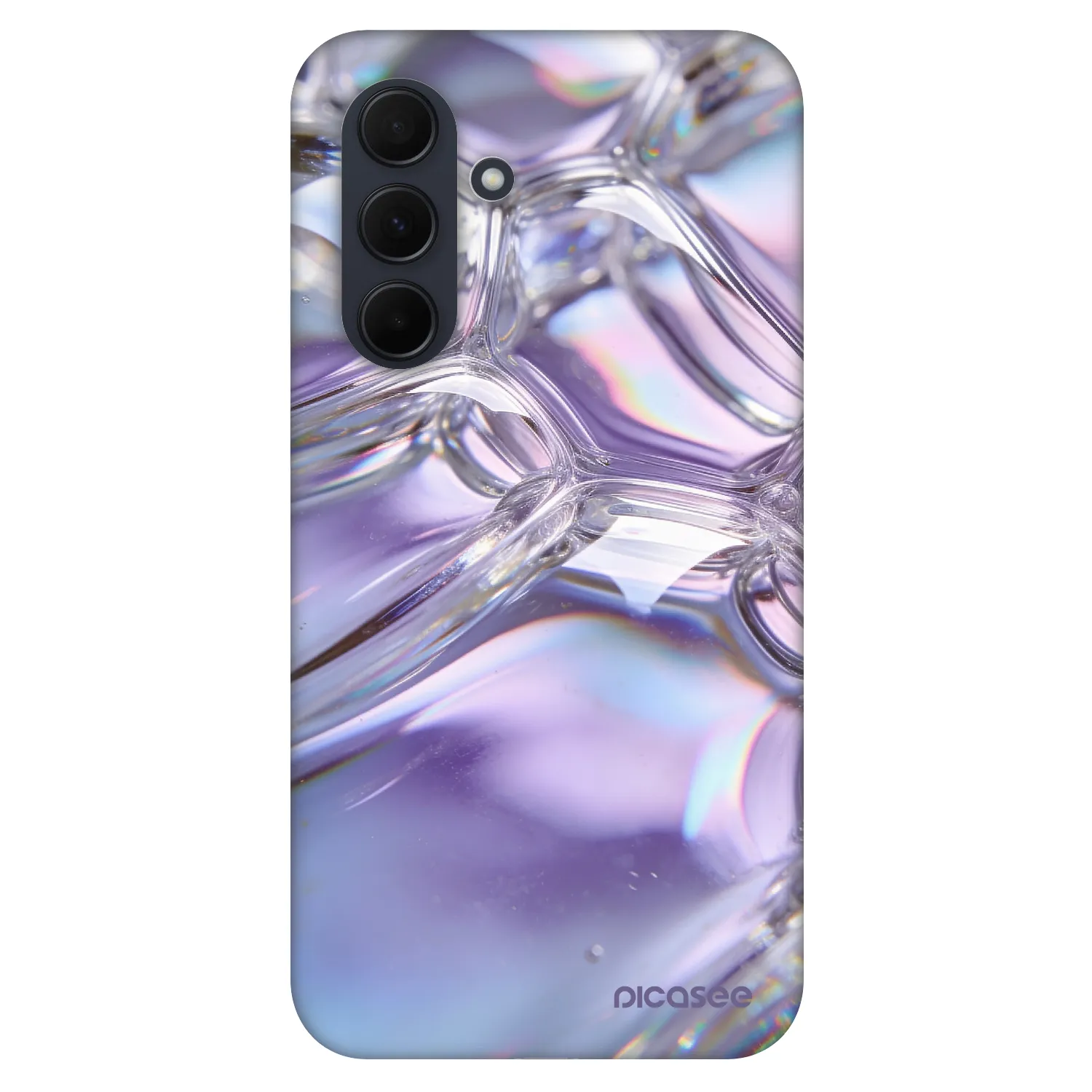 Picasee Fashion Case Samsung Galaxy A35 5G A356B - Iridescent bubbles