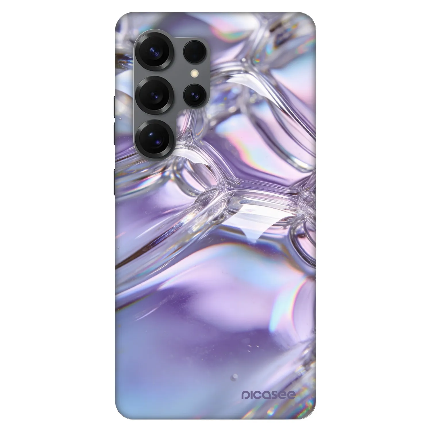 Picasee Fashion Case PowerShare pro Samsung Galaxy S25 Ultra 5G - Iridescent bubbles