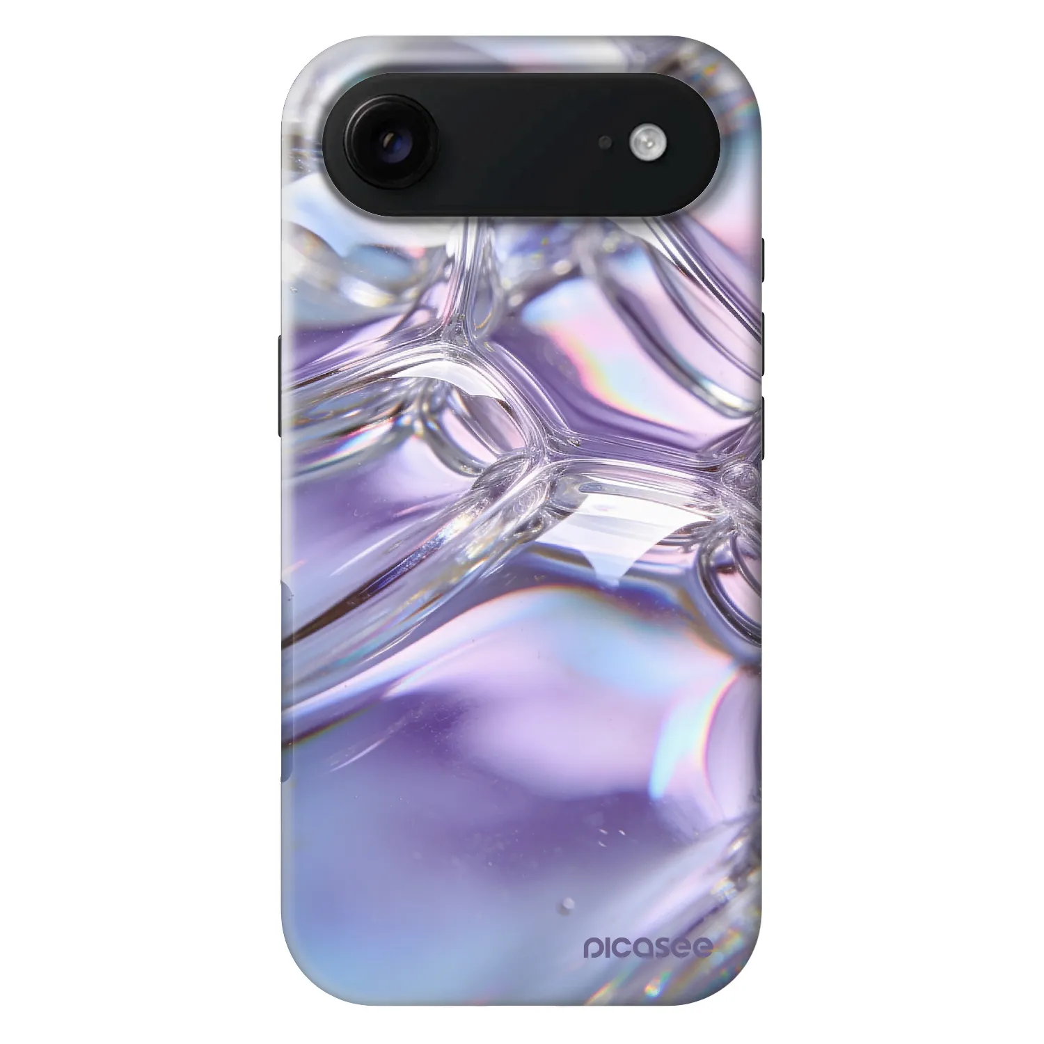 Picasee Fashion Case MagSafe Apple iPhone Air - Iridescent bubbles