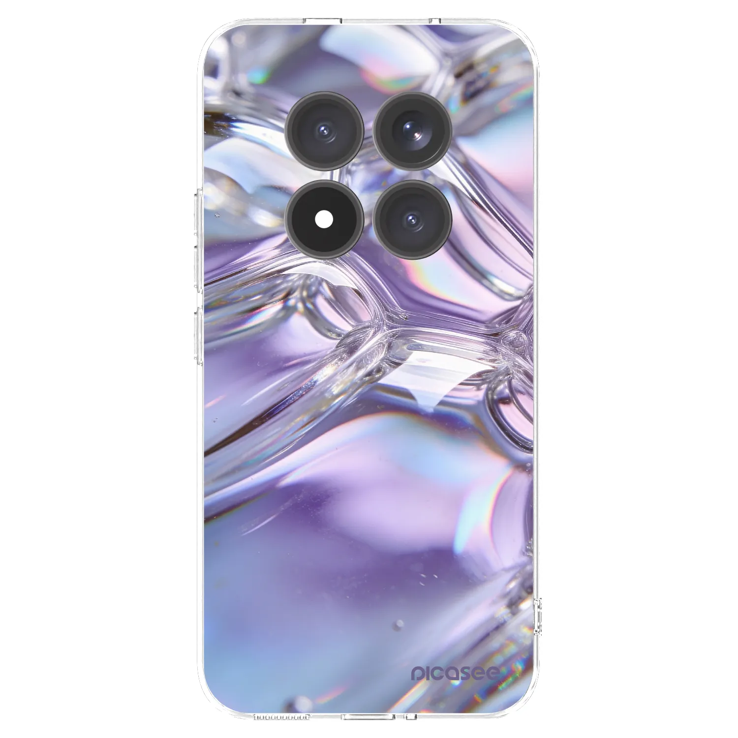 Picasee átlátszó szilikon tok az alábbi mobiltelefonokra Xiaomi Redmi Note 15 Pro+ - Iridescent bubbles