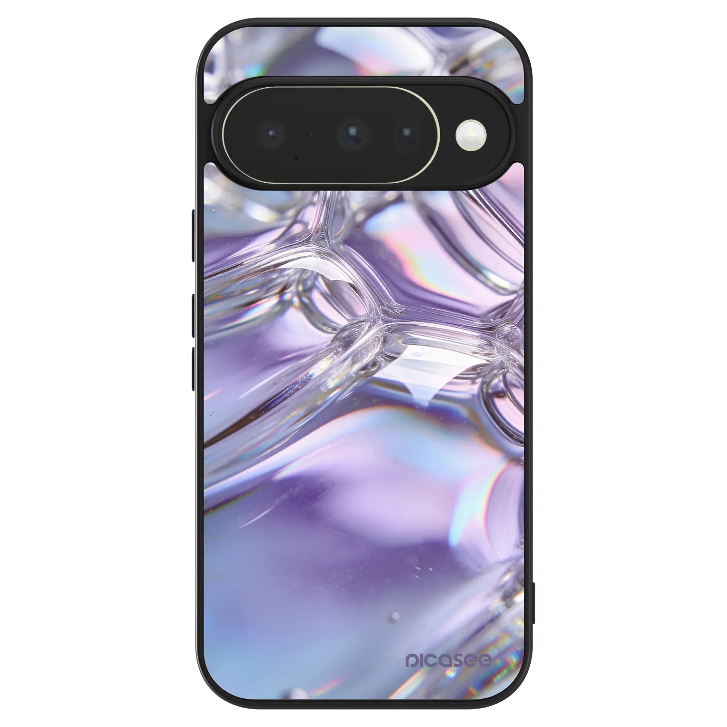 Picasee ULTIMATE CASE Google Pixel 10 - készülékre - Iridescent bubbles