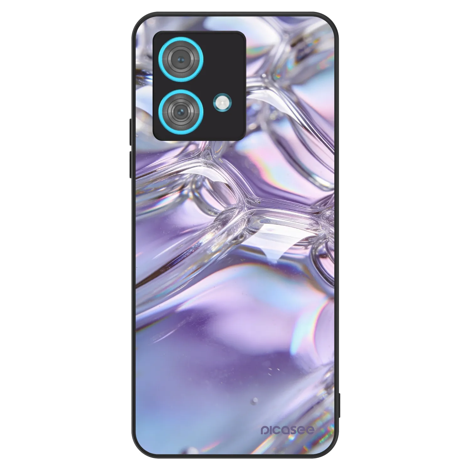 Picasee ULTIMATE CASE Motorola Edge 40 Neo - készülékre - Iridescent bubbles