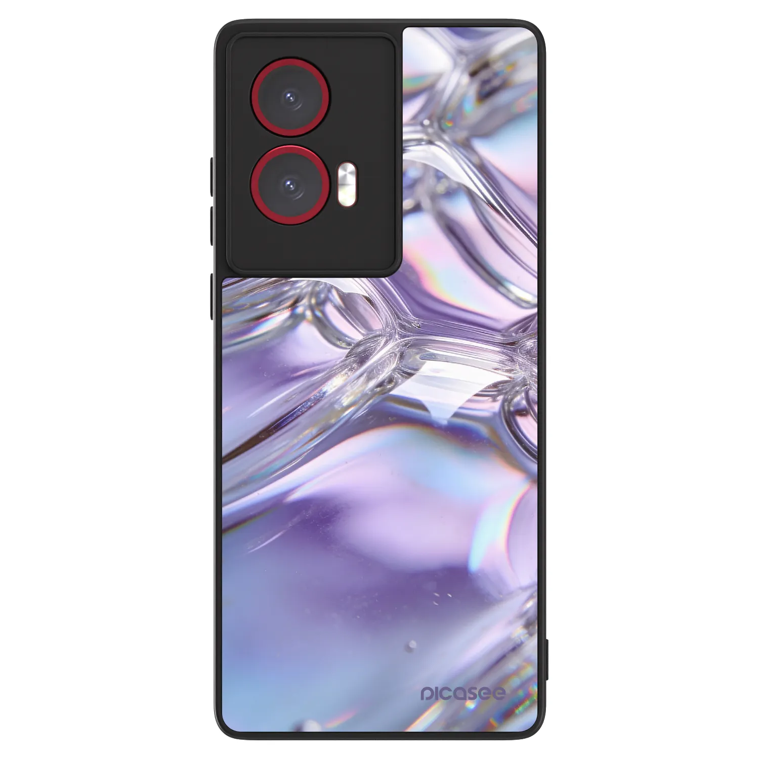 Picasee ULTIMATE CASE Motorola Edge 50 Fusion - készülékre - Iridescent bubbles