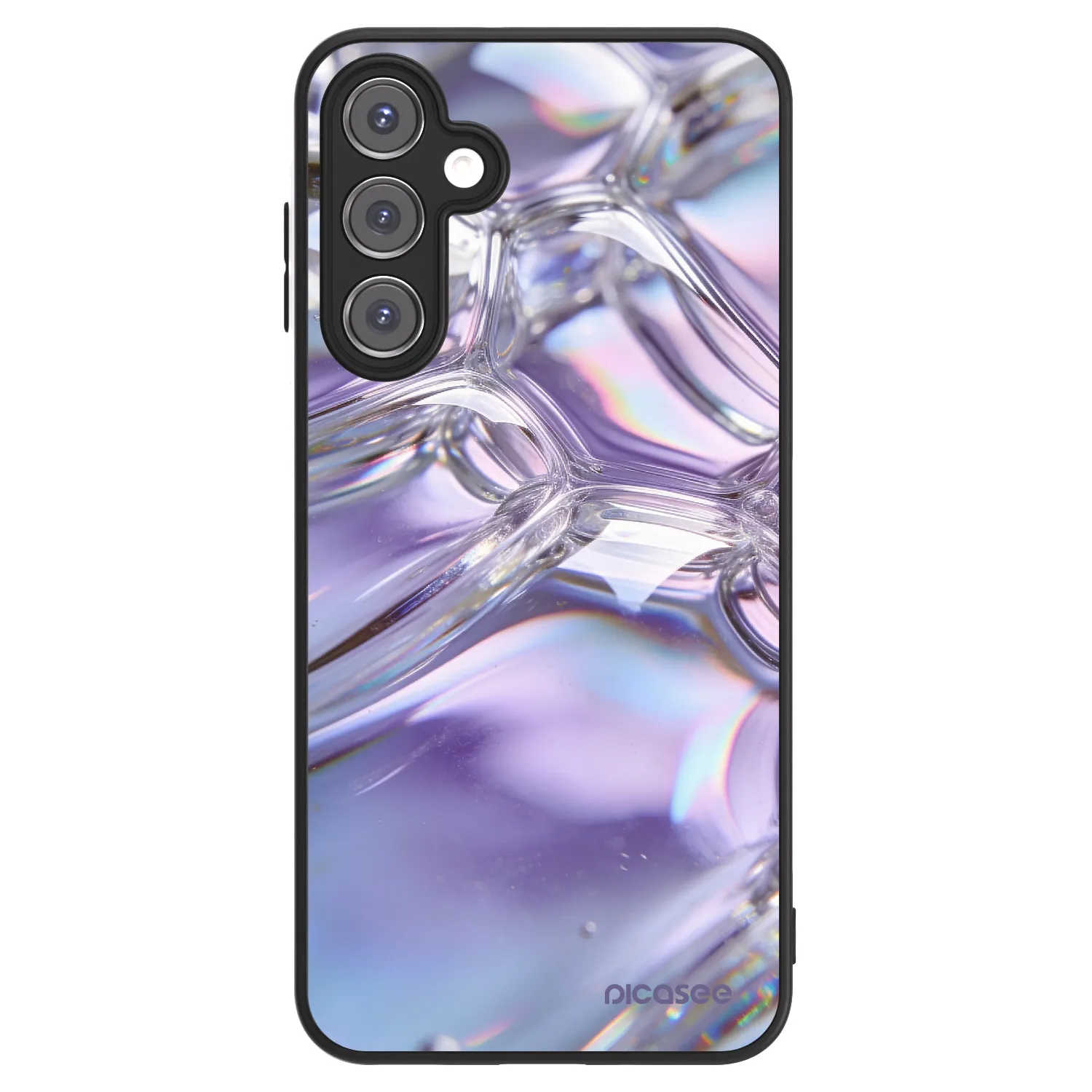 Picasee ULTIMATE CASE Samsung Galaxy A16 4G - készülékre - Iridescent bubbles