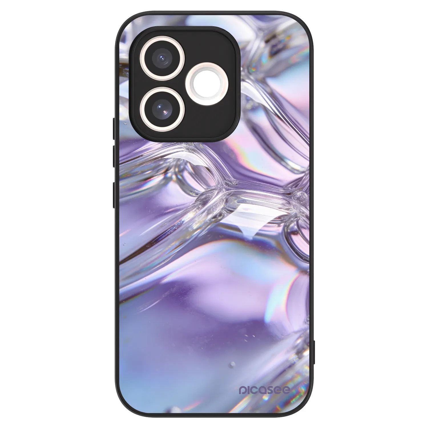 Picasee ULTIMATE CASE Honor 600 Lite - készülékre - Iridescent bubbles