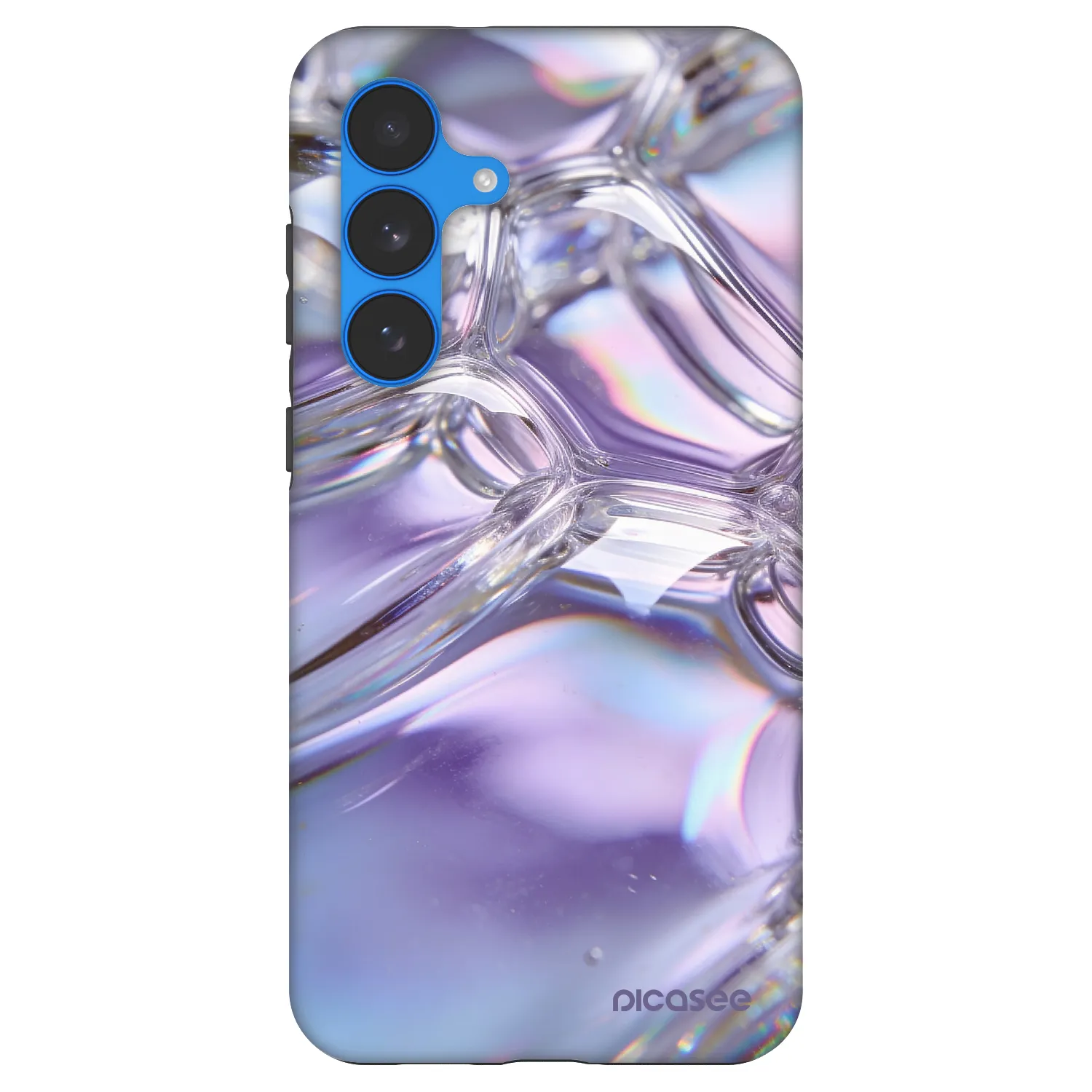 Picasee Fashion Case Samsung Galaxy S25 FE 5G - Iridescent bubbles