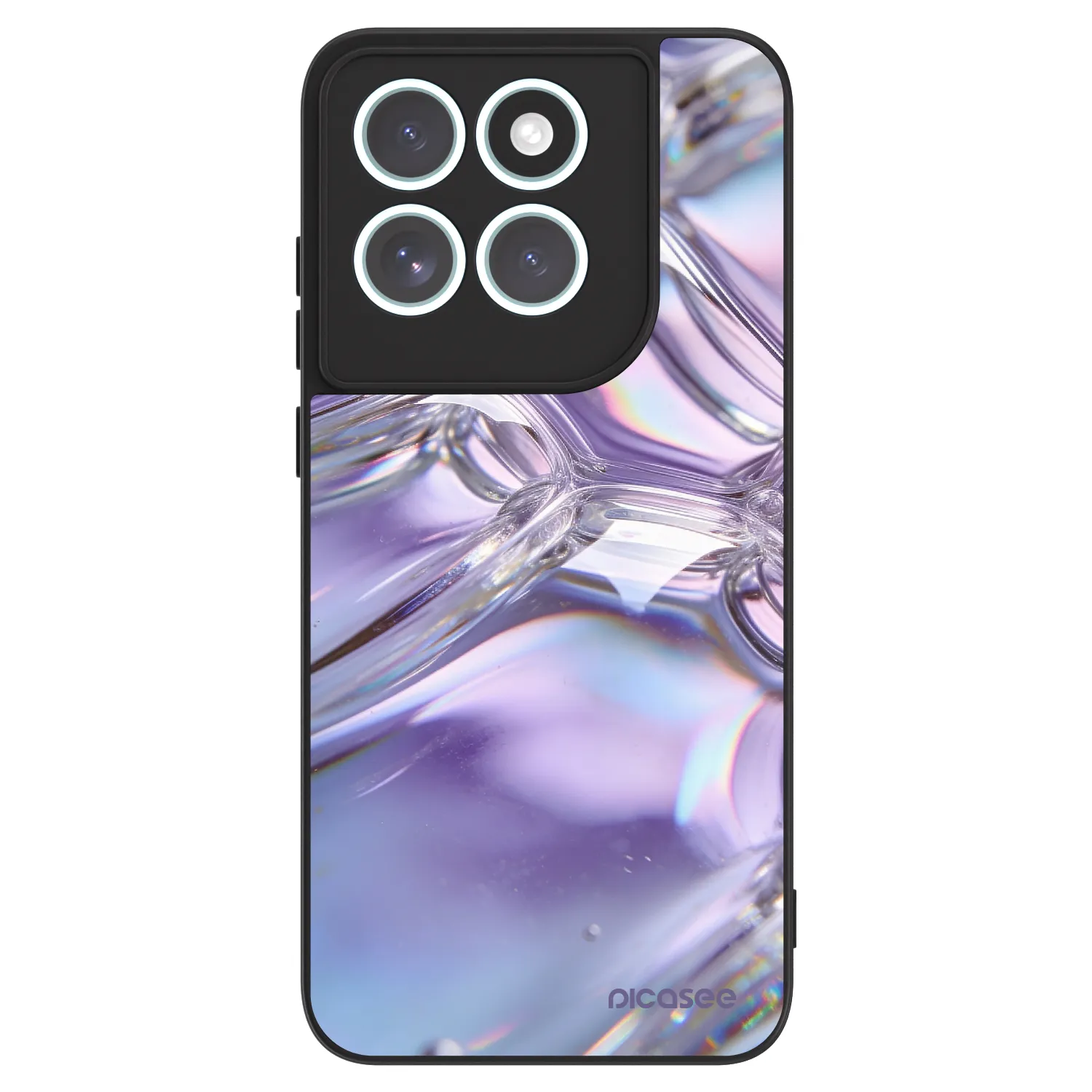 Picasee ULTIMATE CASE Motorola Edge 70 Fusion - készülékre - Iridescent bubbles