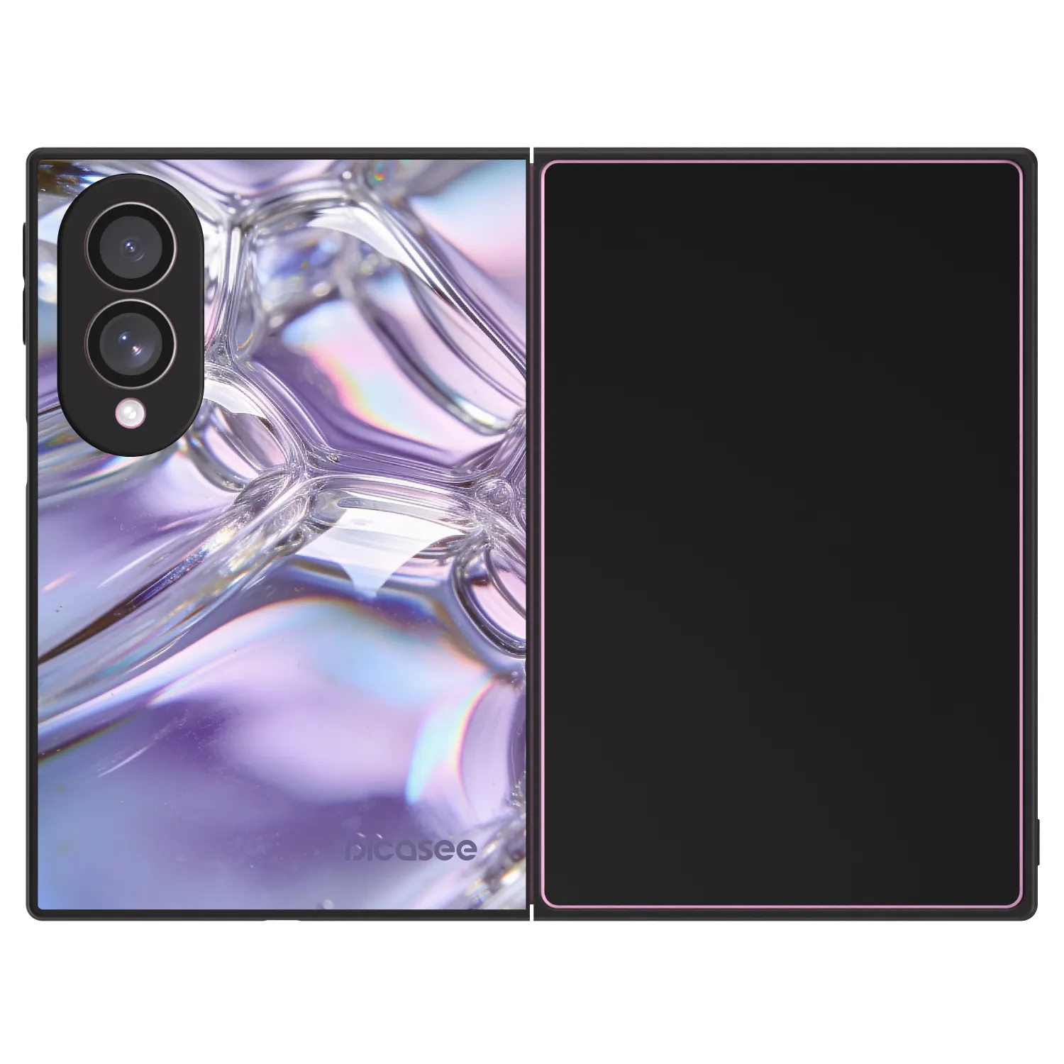 Picasee ULTIMATE CASE Samsung Galaxy Z Fold8 5G - készülékre - Iridescent bubbles