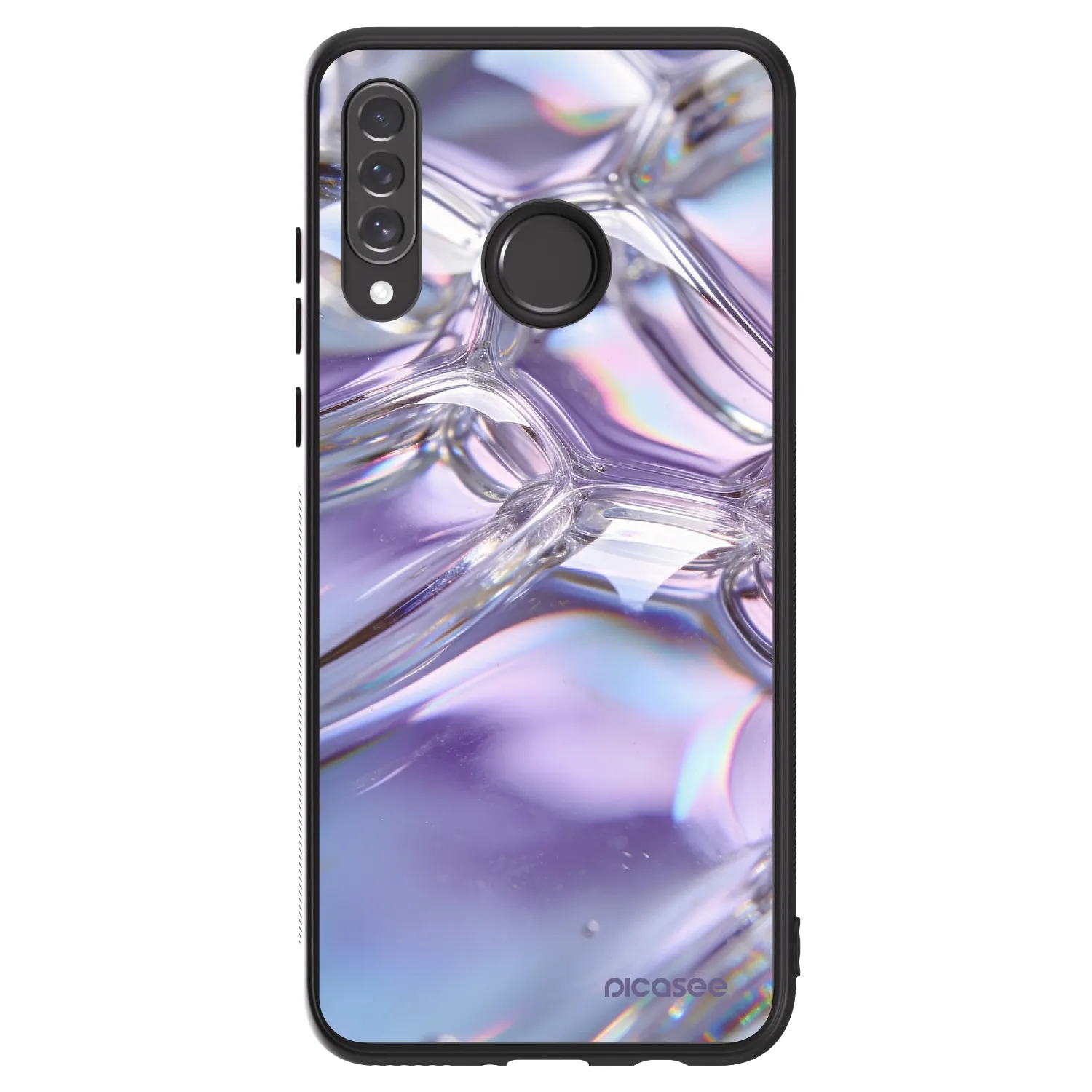 Picasee ULTIMATE CASE Huawei P30 Lite - készülékre - Iridescent bubbles