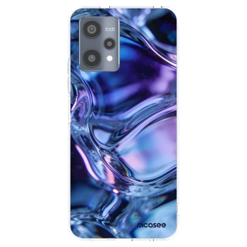 Picasee átlátszó szilikon tok az alábbi mobiltelefonokra Realme 9 Pro 5G - Iris liquid