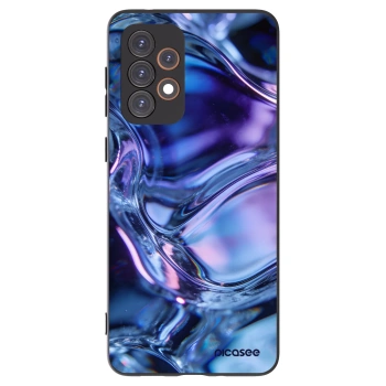 Picasee fekete szilikon tok az alábbi mobiltelefonokra Samsung Galaxy A33 5G A336 - Iris liquid