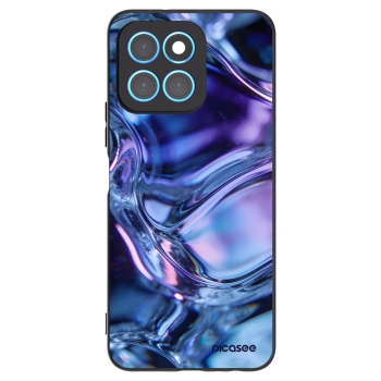 Picasee fekete szilikon tok az alábbi mobiltelefonokra Honor X8 5G - Iris liquid