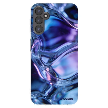 Picasee átlátszó szilikon tok az alábbi mobiltelefonokra Samsung Galaxy A14 4G A145R - Iris liquid