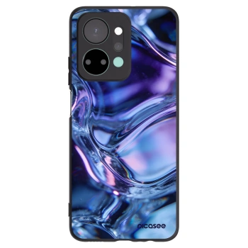 Picasee fekete szilikon tok az alábbi mobiltelefonokra Honor X7a - Iris liquid