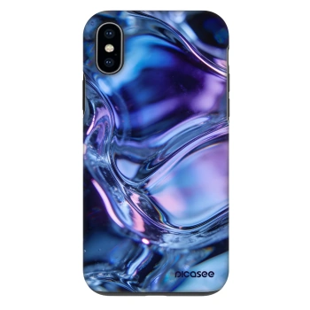 Picasee Fashion Case Apple iPhone X/XS - Iris liquid