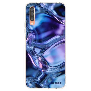 Picasee átlátszó szilikon tok az alábbi mobiltelefonokra Samsung Galaxy A70 A705F - Iris liquid