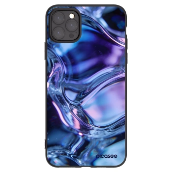 Picasee fekete szilikon tok az alábbi mobiltelefonokra Apple iPhone 11 Pro Max - Iris liquid