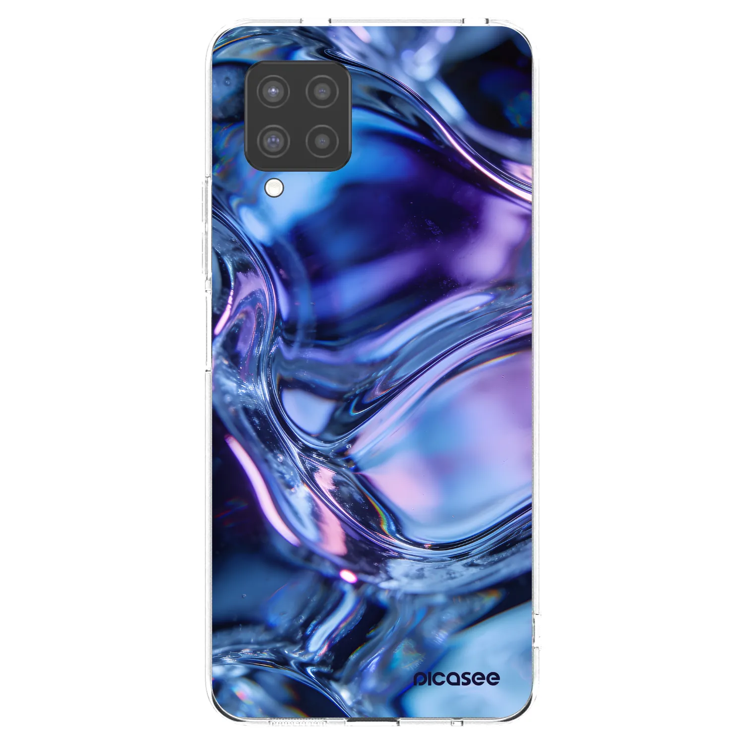 Picasee átlátszó szilikon tok az alábbi mobiltelefonokra Samsung Galaxy A42 A426B - Iris liquid