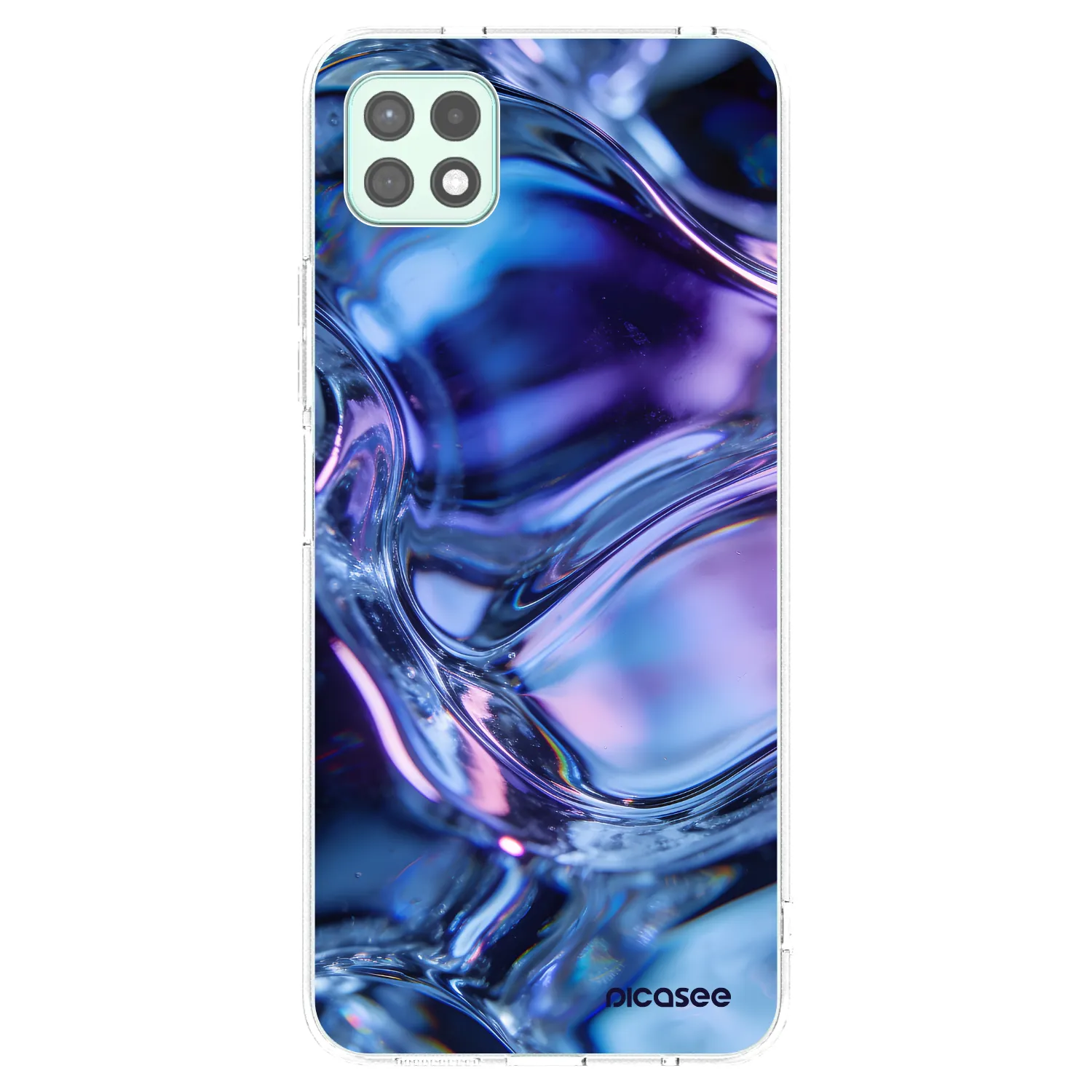 Picasee átlátszó szilikon tok az alábbi mobiltelefonokra Samsung Galaxy A22 A226B 5G - Iris liquid