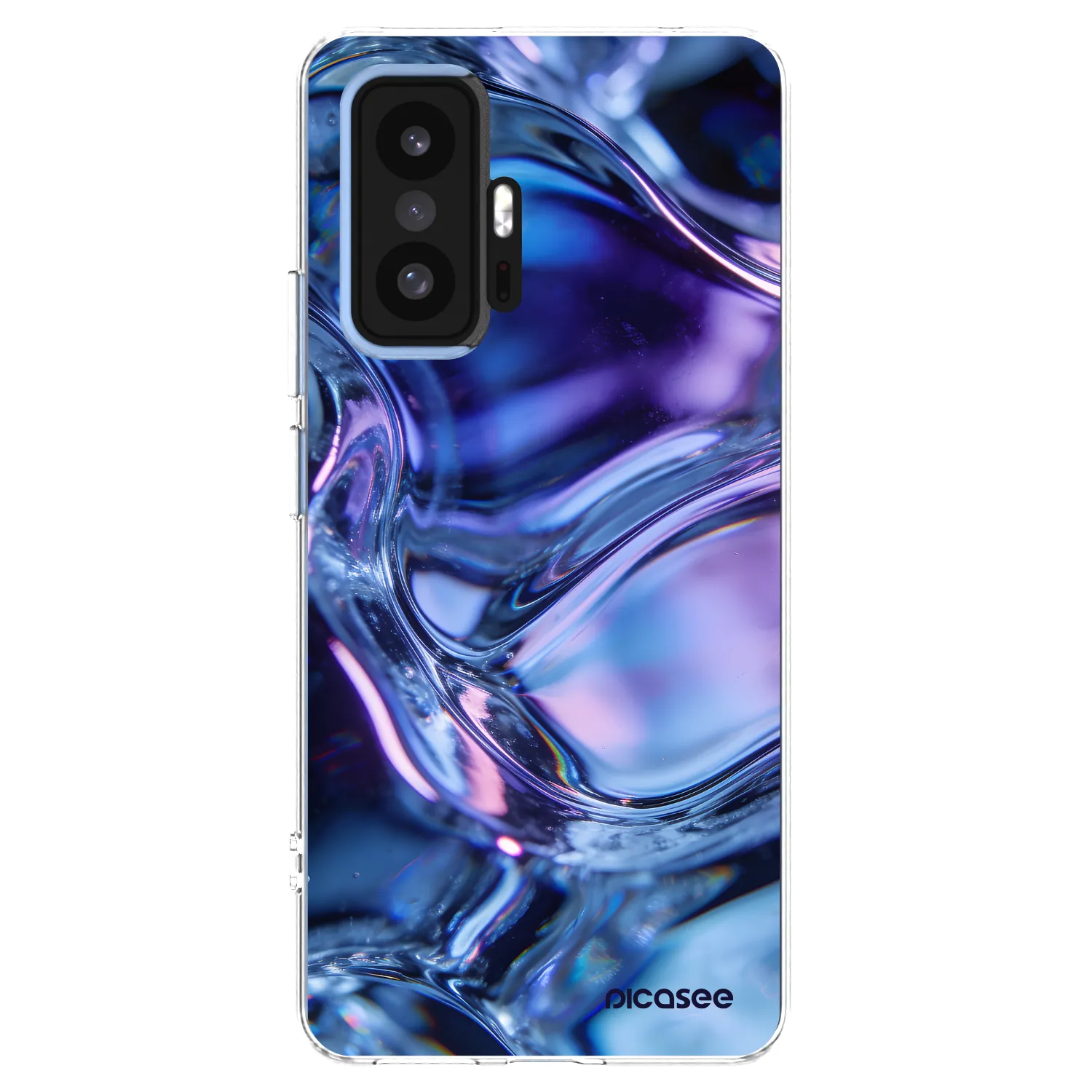 Picasee átlátszó szilikon tok az alábbi mobiltelefonokra Xiaomi 11T Pro - Iris liquid