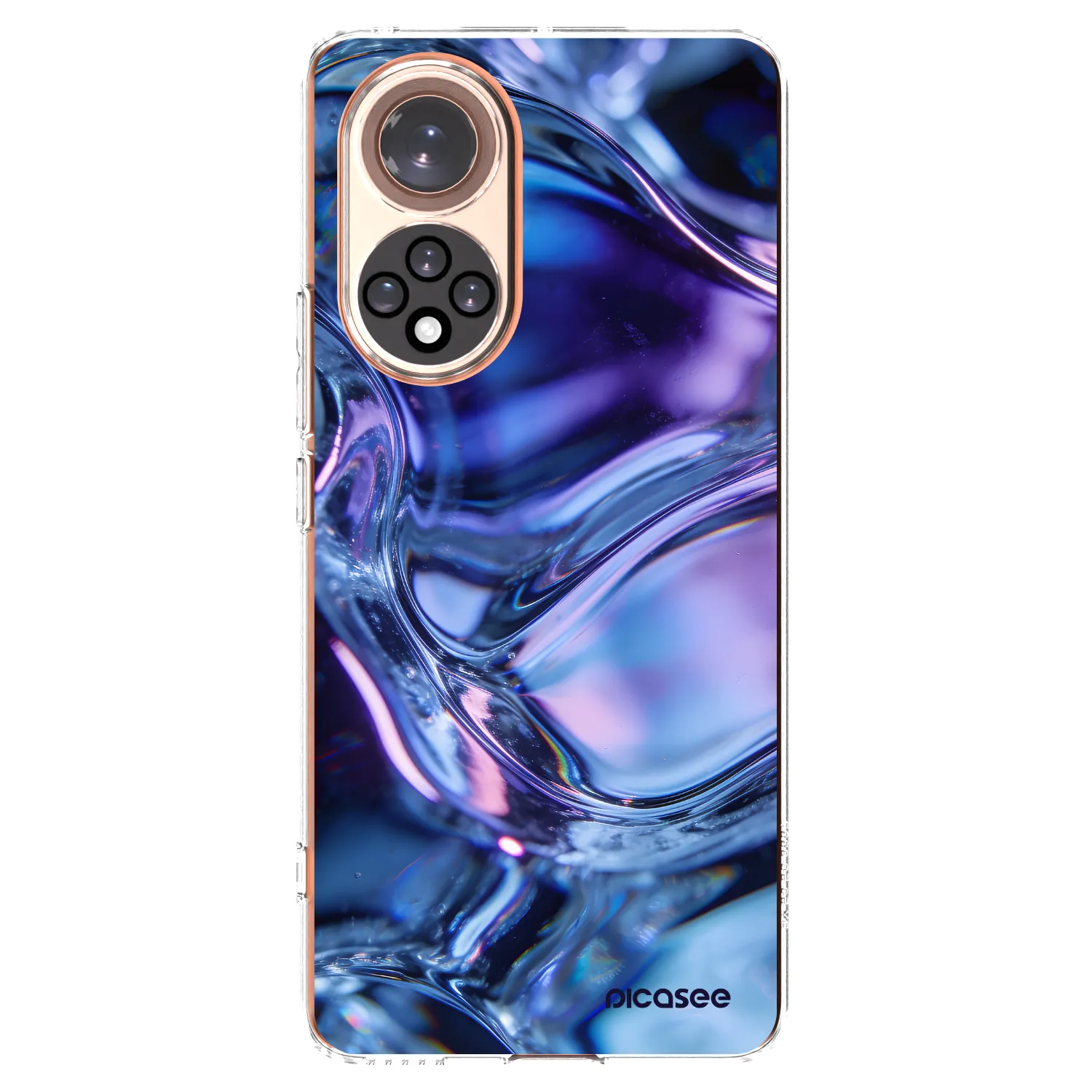 Picasee átlátszó szilikon tok az alábbi mobiltelefonokra Honor 50 5G - Iris liquid