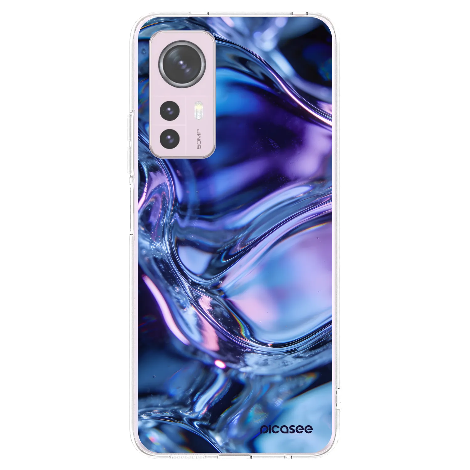 Picasee átlátszó szilikon tok az alábbi mobiltelefonokra Xiaomi 12 - Iris liquid