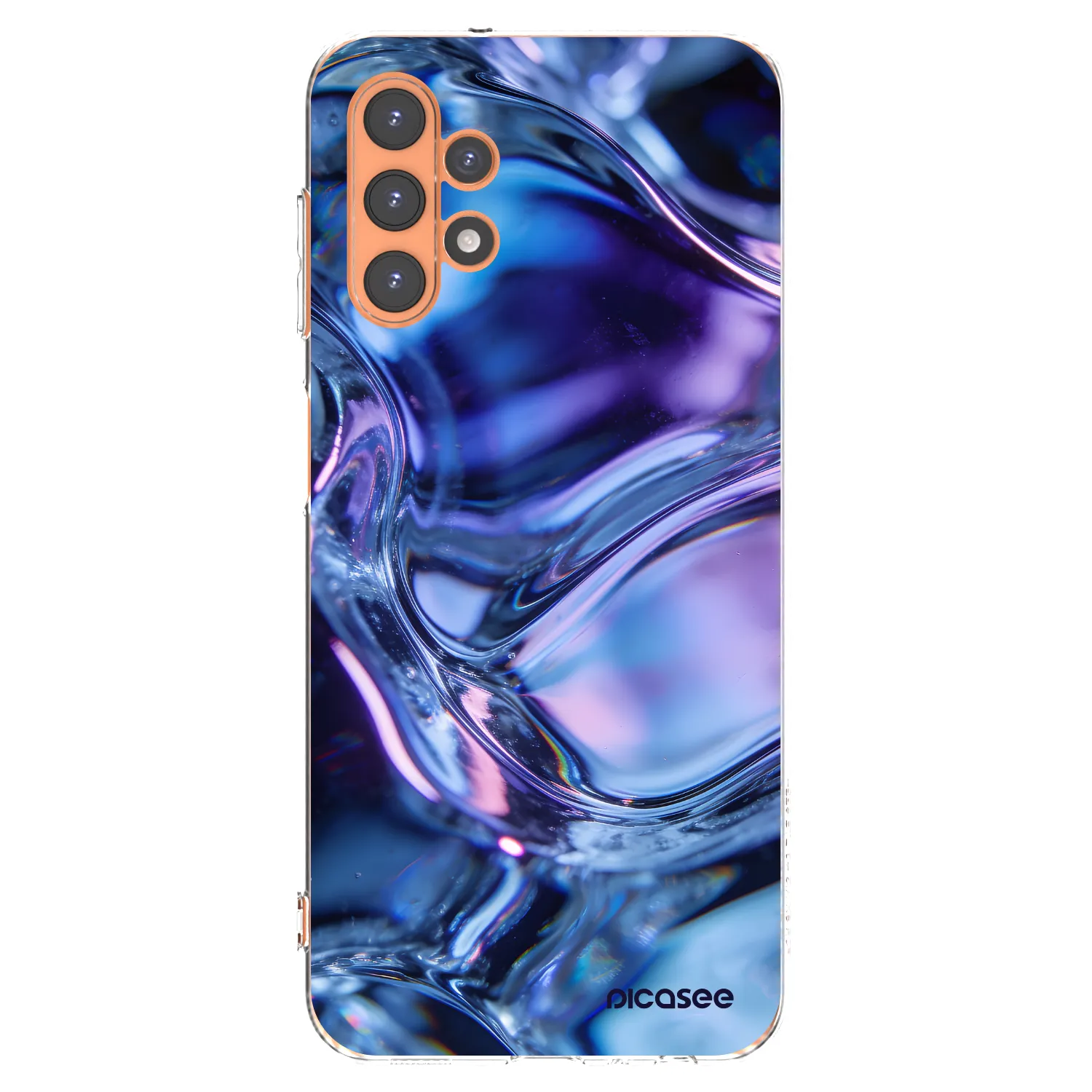 Picasee átlátszó szilikon tok az alábbi mobiltelefonokra Samsung Galaxy A13 4G A135 - Iris liquid