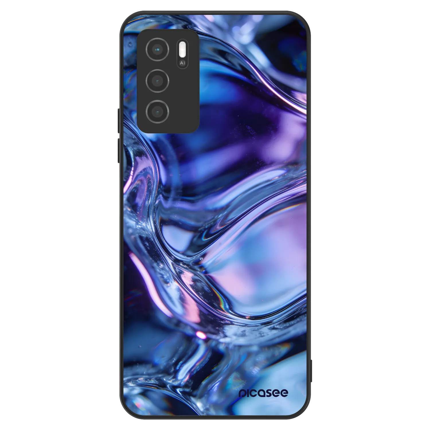 Picasee ULTIMATE CASE OPPO A16 - készülékre - Iris liquid