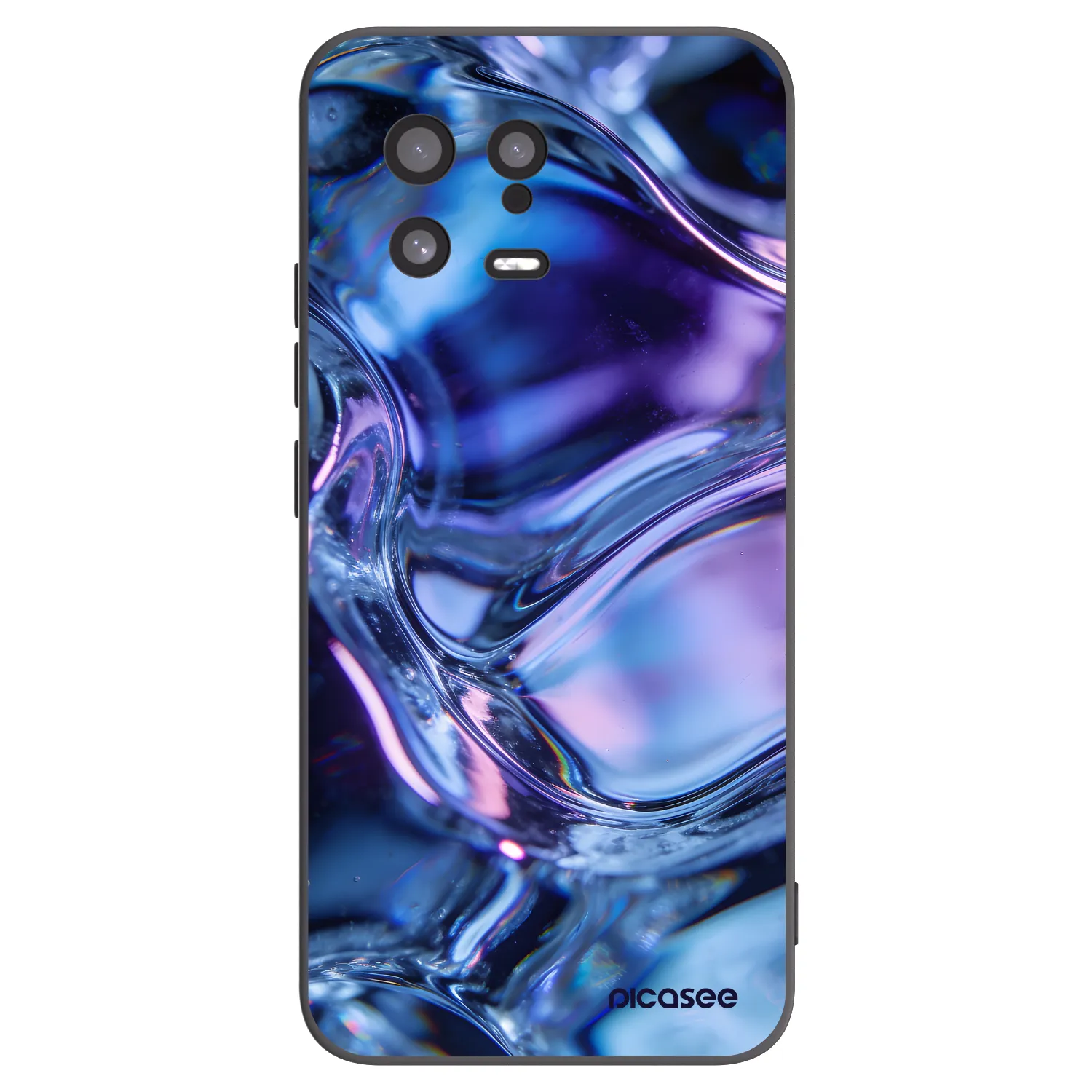 Picasee fekete szilikon tok az alábbi mobiltelefonokra Xiaomi 13 - Iris liquid