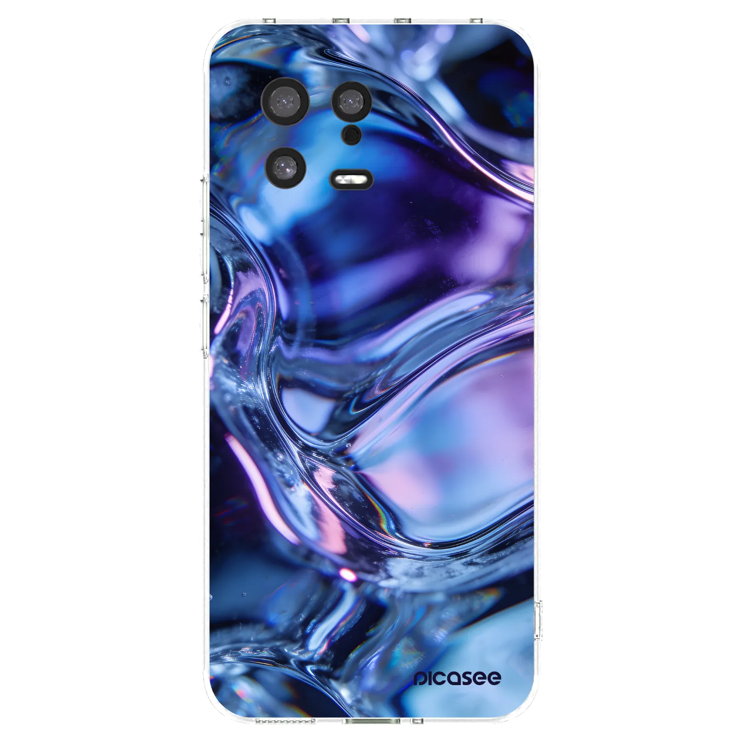 Picasee átlátszó szilikon tok az alábbi mobiltelefonokra Xiaomi 13 - Iris liquid