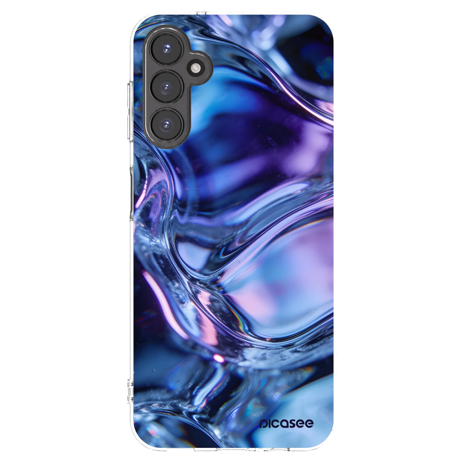 Picasee átlátszó szilikon tok az alábbi mobiltelefonokra Samsung Galaxy A14 5G A146P - Iris liquid