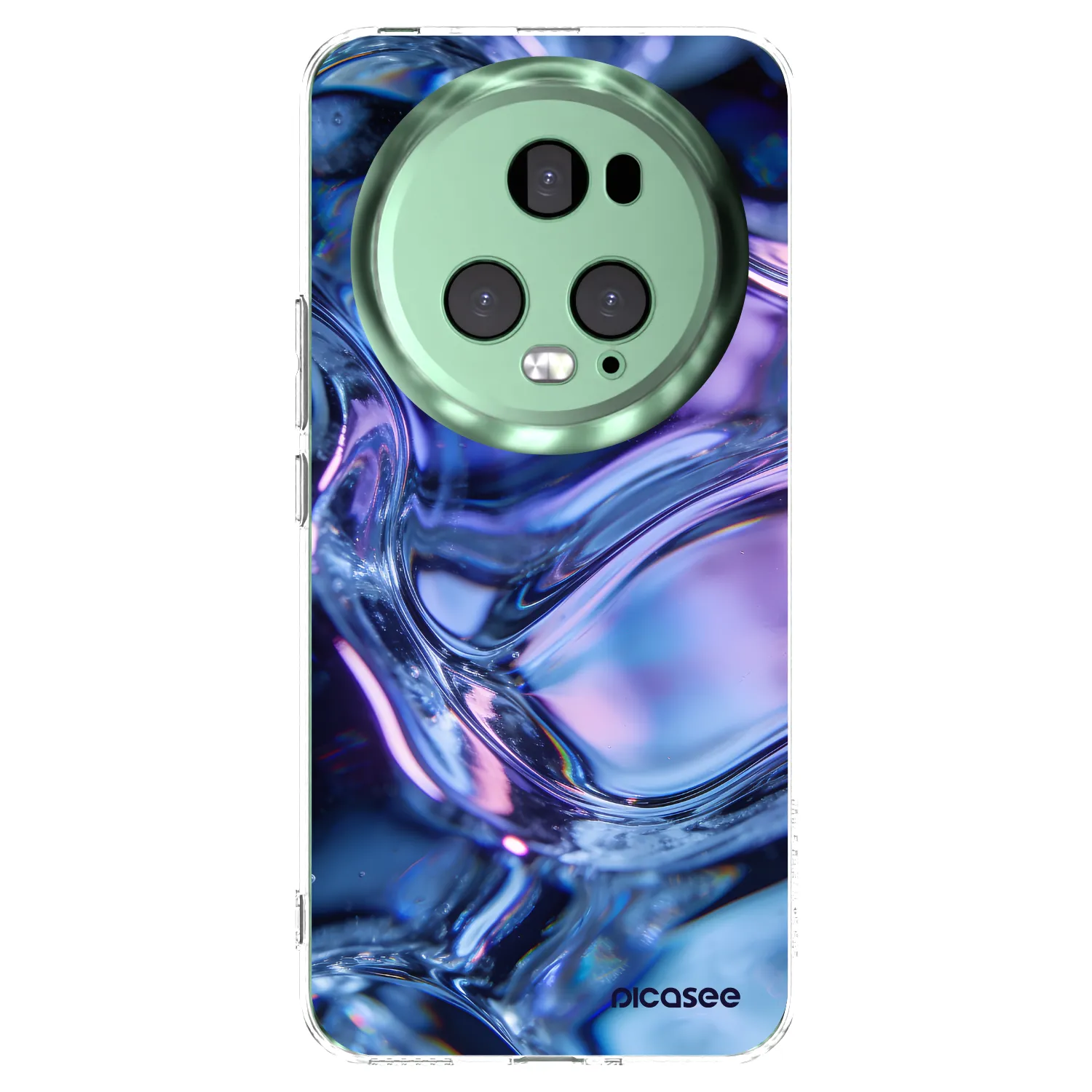 Picasee átlátszó szilikon tok az alábbi mobiltelefonokra Honor Magic5 Pro - Iris liquid