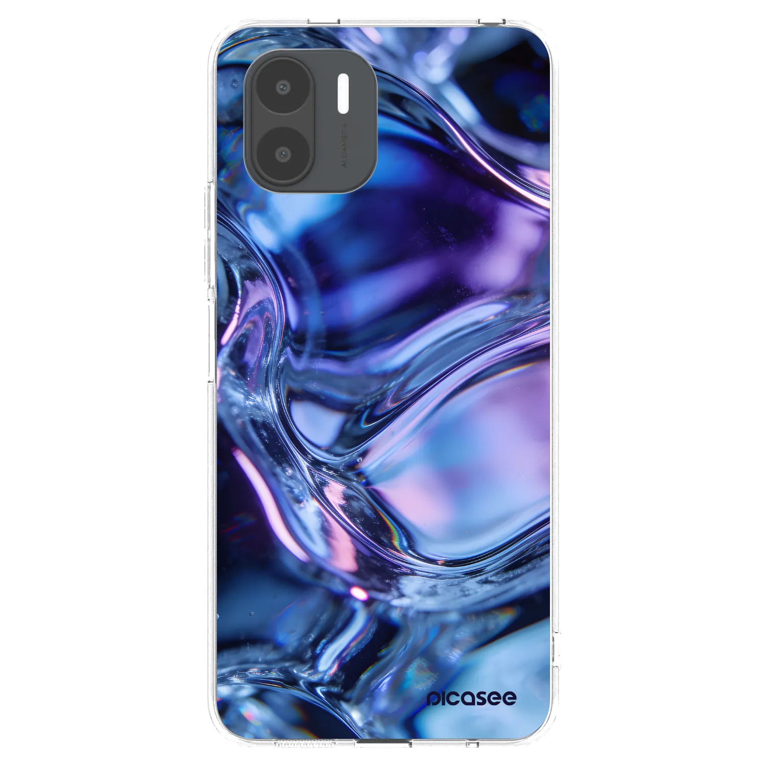 Picasee átlátszó szilikon tok az alábbi mobiltelefonokra Xiaomi Redmi A2 - Iris liquid