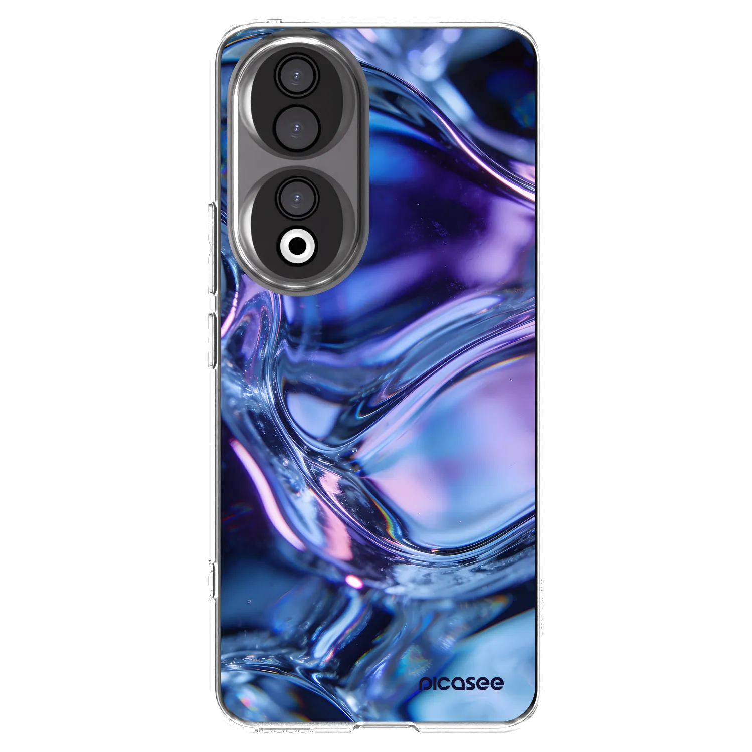 Picasee átlátszó szilikon tok az alábbi mobiltelefonokra Honor 90 5G - Iris liquid