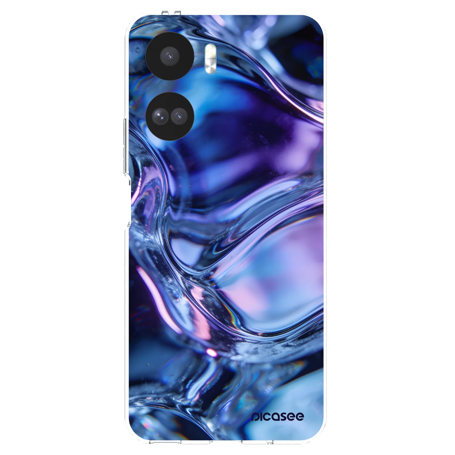 Picasee átlátszó szilikon tok az alábbi mobiltelefonokra Honor 90 Lite 5G - Iris liquid