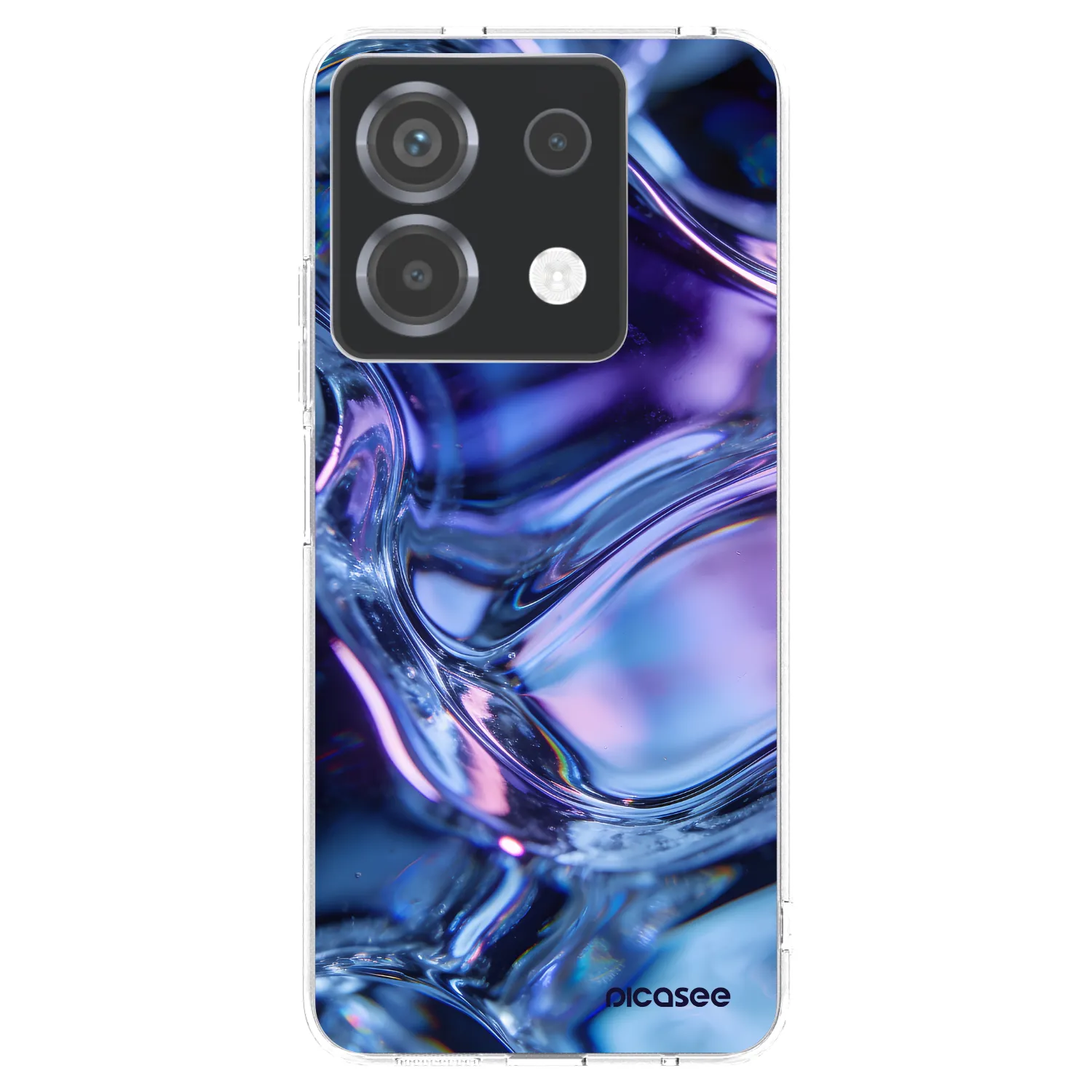 Picasee átlátszó szilikon tok az alábbi mobiltelefonokra Xiaomi Poco X6 - Iris liquid