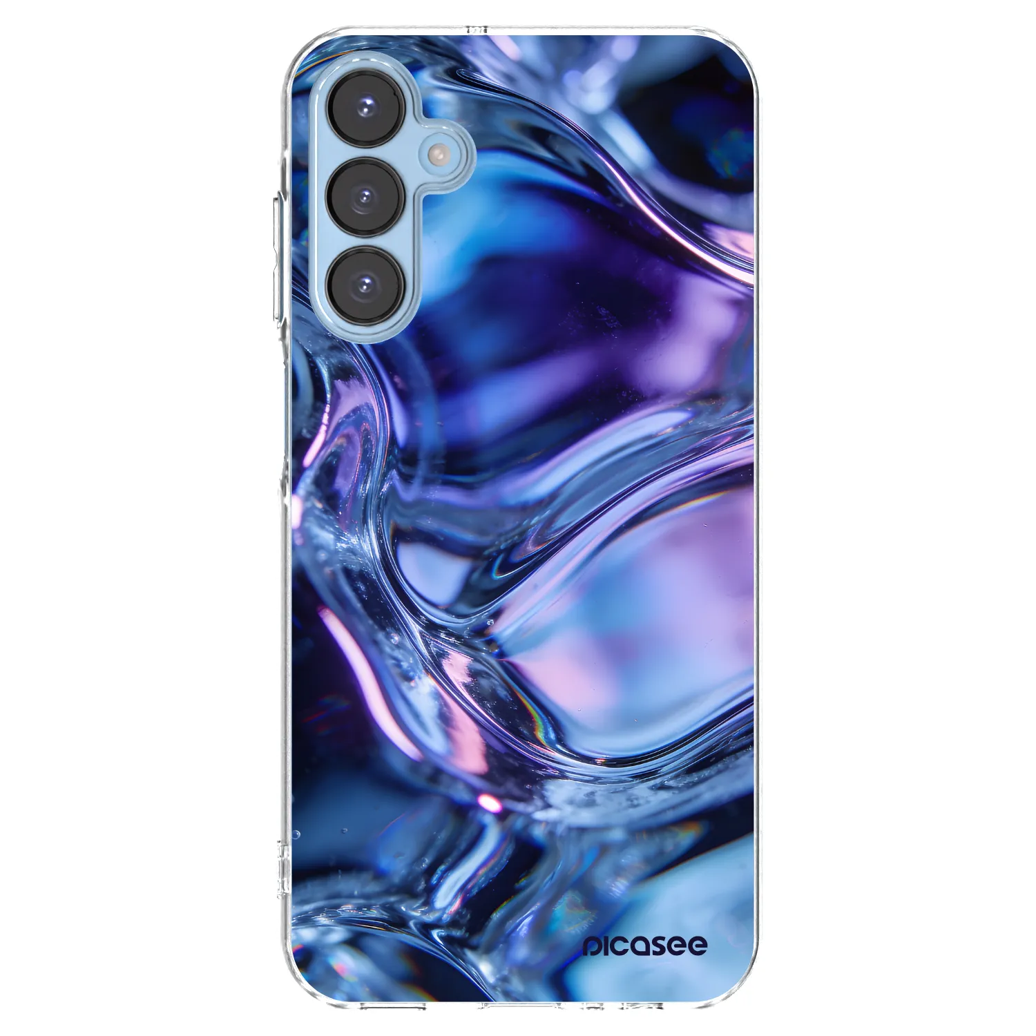 Picasee átlátszó szilikon tok az alábbi mobiltelefonokra Samsung Galaxy A15 A156B 5G - Iris liquid