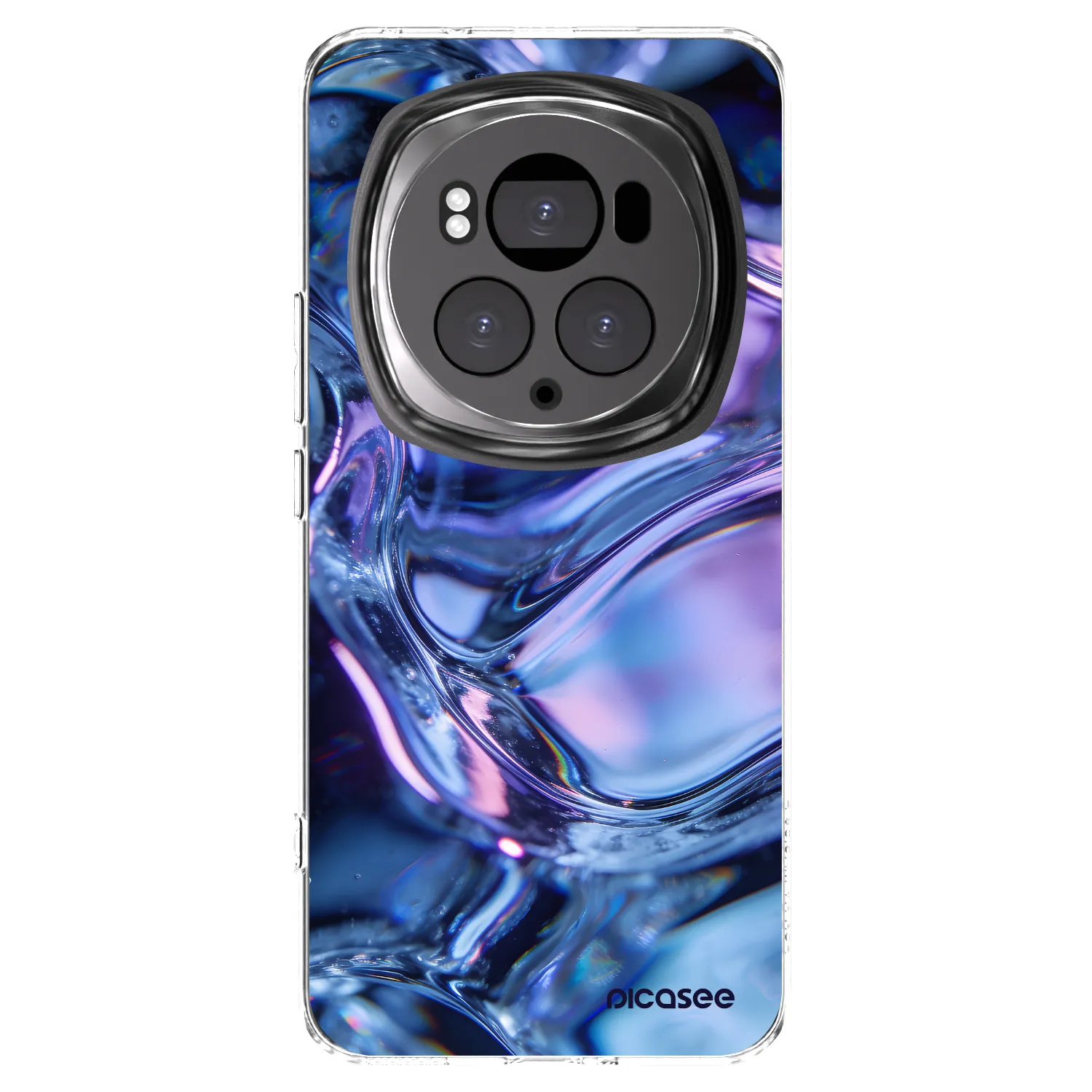 Picasee átlátszó szilikon tok az alábbi mobiltelefonokra Honor Magic6 Pro - Iris liquid